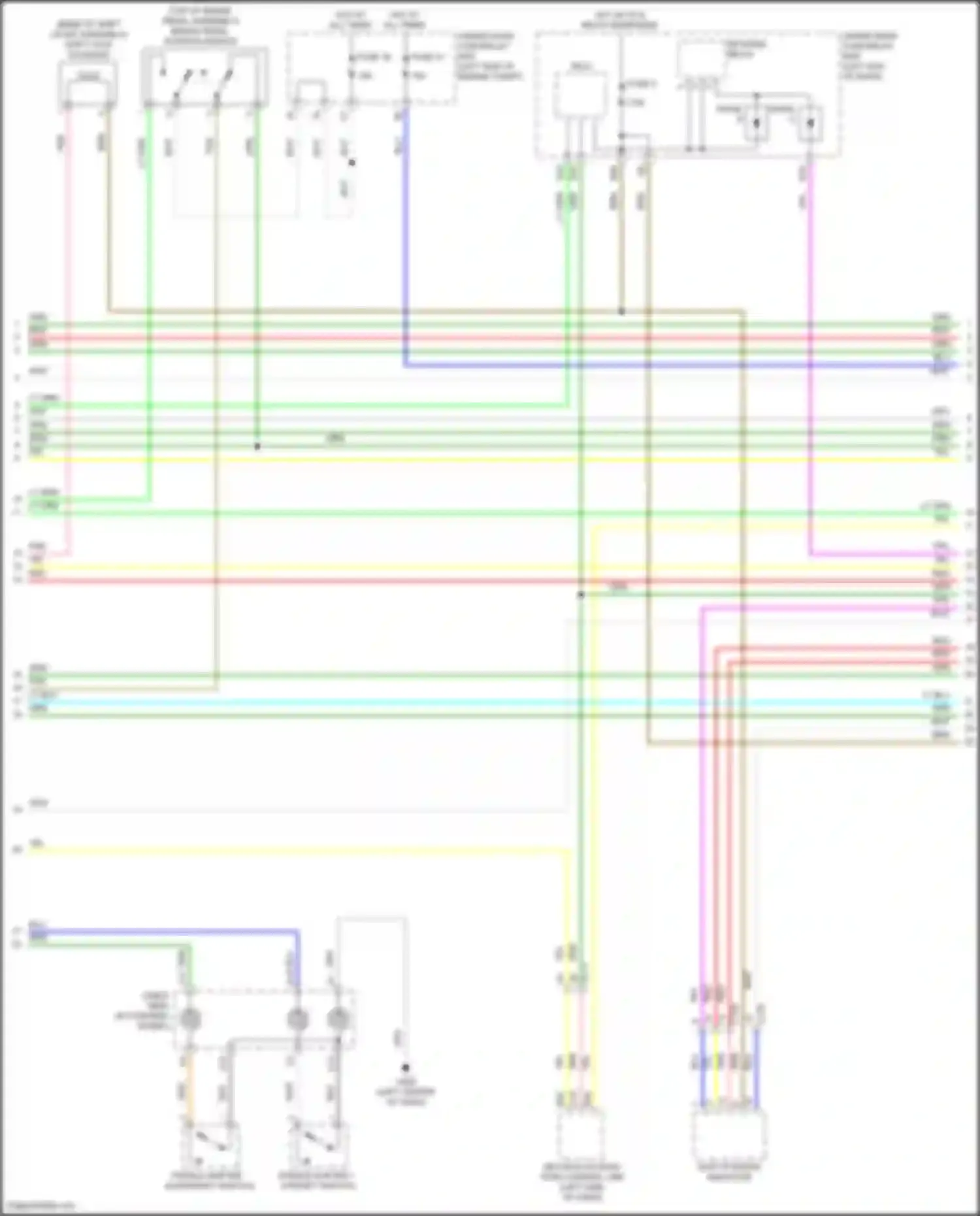 ILX Acura I facelift (2015-2018): Wiring diagram engine performance 2.4l (2 of 9)
