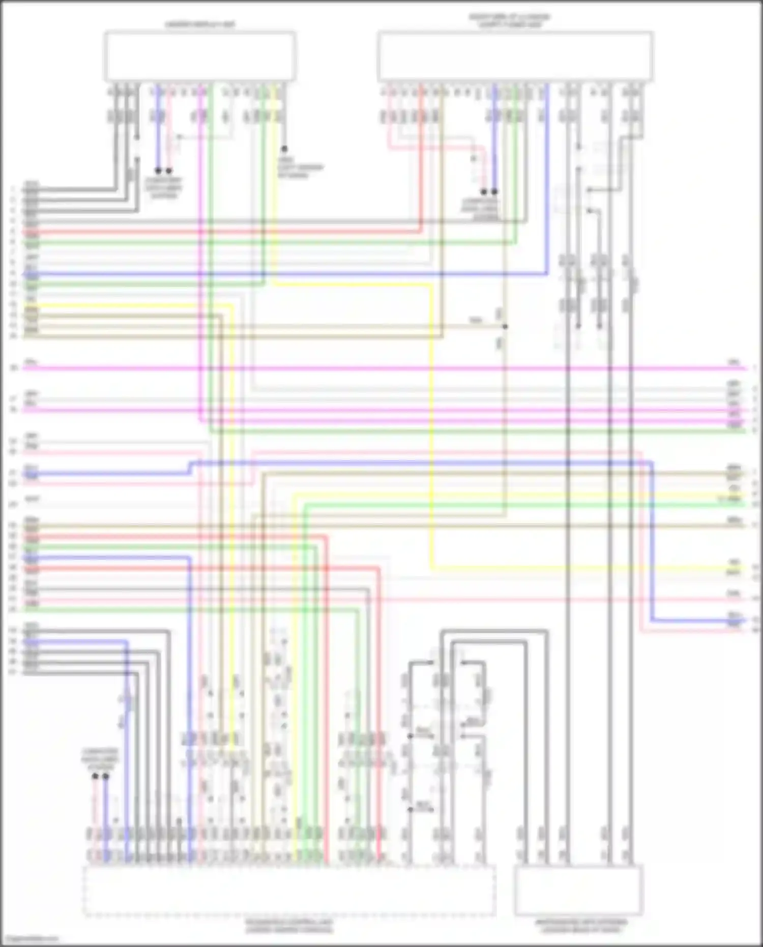 ILX Acura I facelift (2015-2018): Radio circuit, w/ navigation (3 of 5)