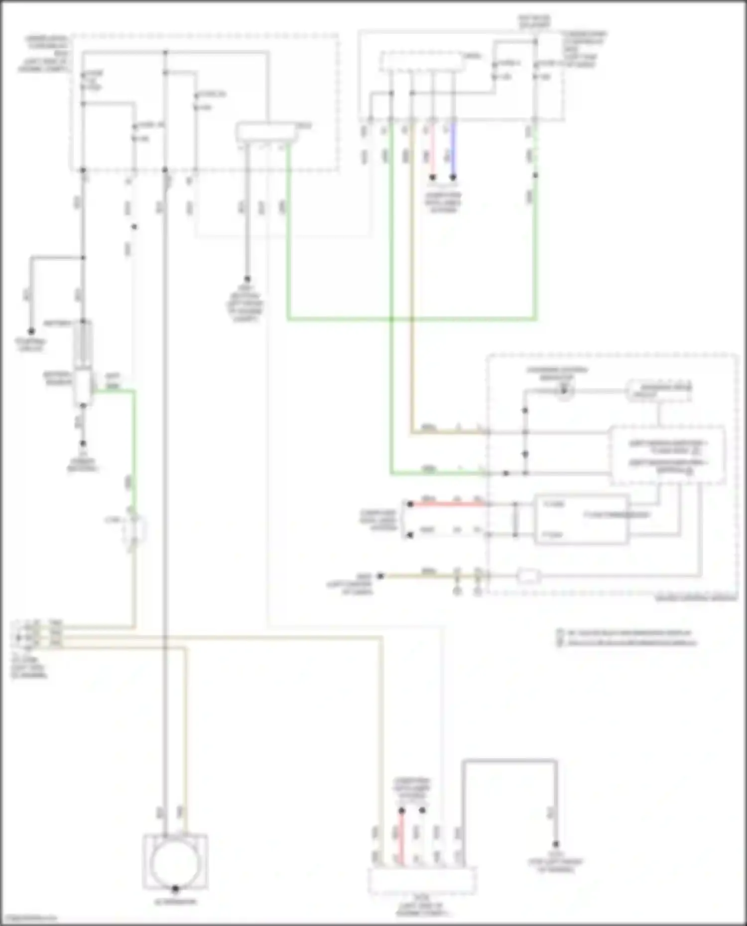 Wiring diagram computer data lines system for Acura ILX I facelift (2015-2018) (12 of 73)