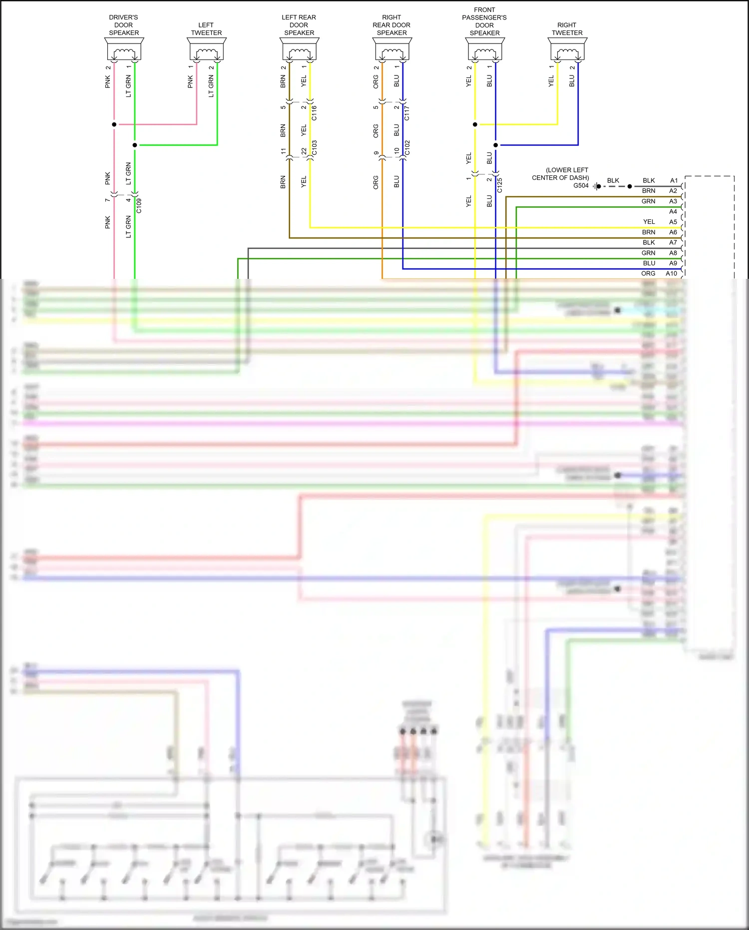 Acura ILX I facelift (2015-2018) computer data lines system wiring diagram  (37 of 73)