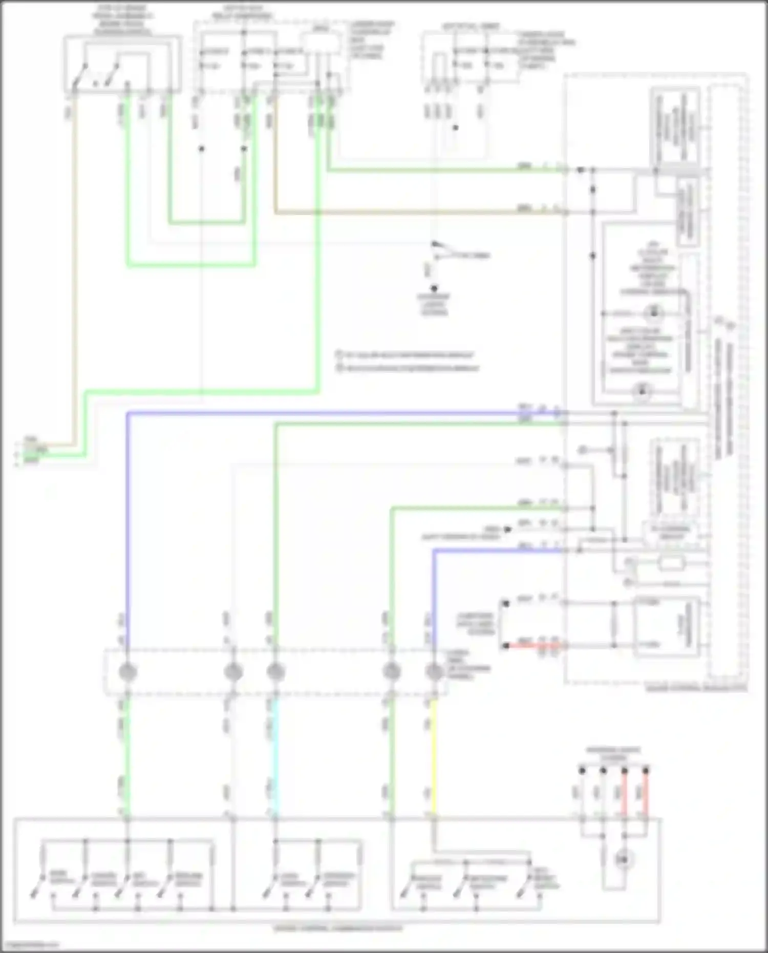 Wiring diagram f-can for Acura ILX I facelift (2015-2018) (1 of 7)