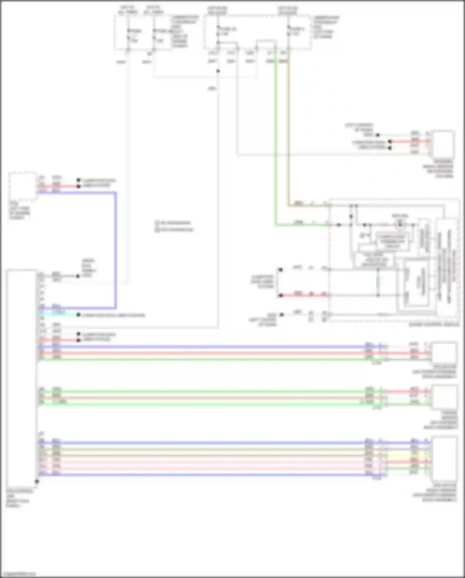 Wiring diagram fuse 1 1 for Acura ILX I facelift (2015-2018) (1 of 2)
