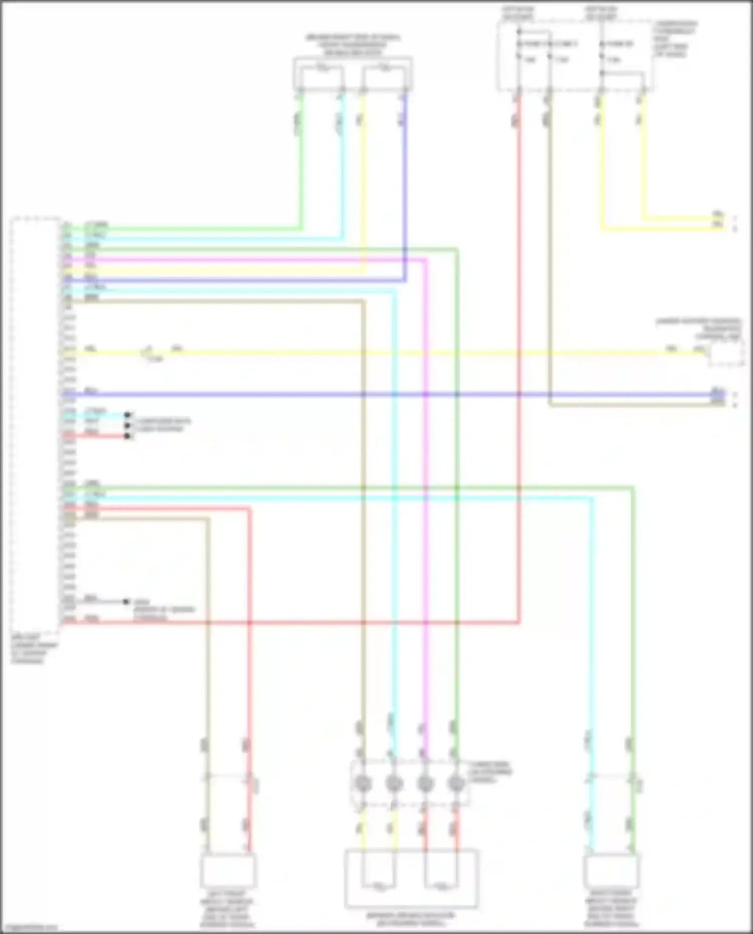 Wiring diagram hot in on or start for Acura ILX I facelift (2015-2018) (9 of 13)