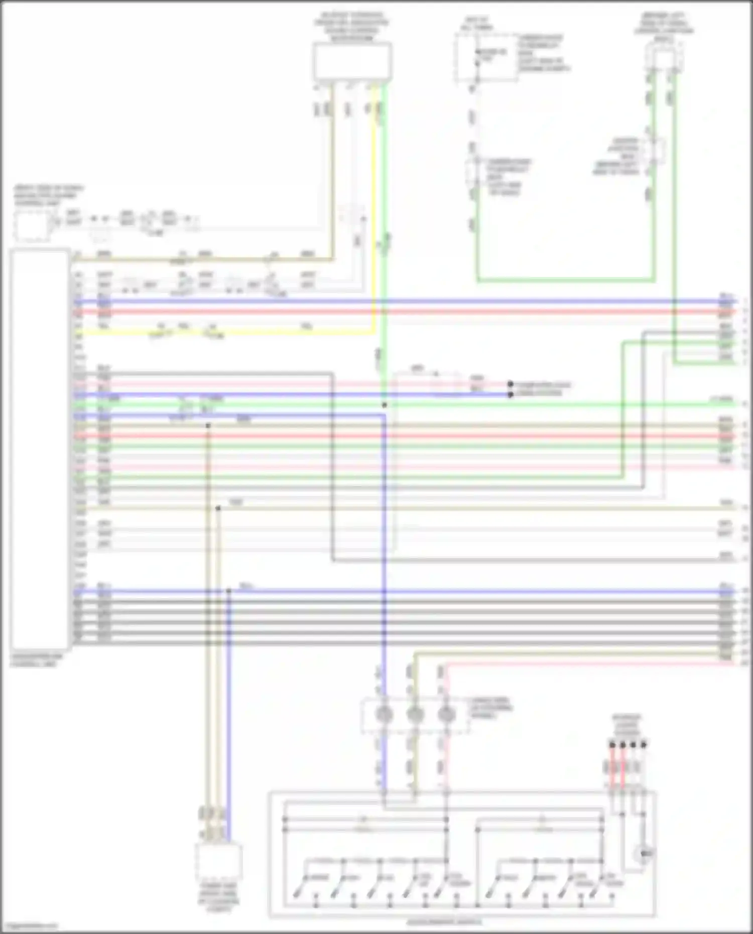Wiring diagram red for Acura ILX I facelift (2015-2018) (36 of 107)