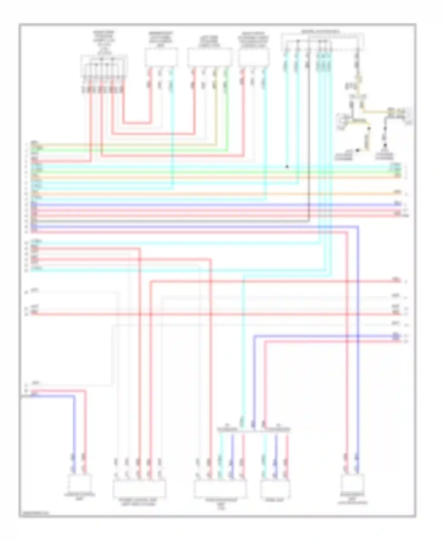 ILX Acura I (2012-2015): Computer data lines circuit, except hybrid (2 of 3)
