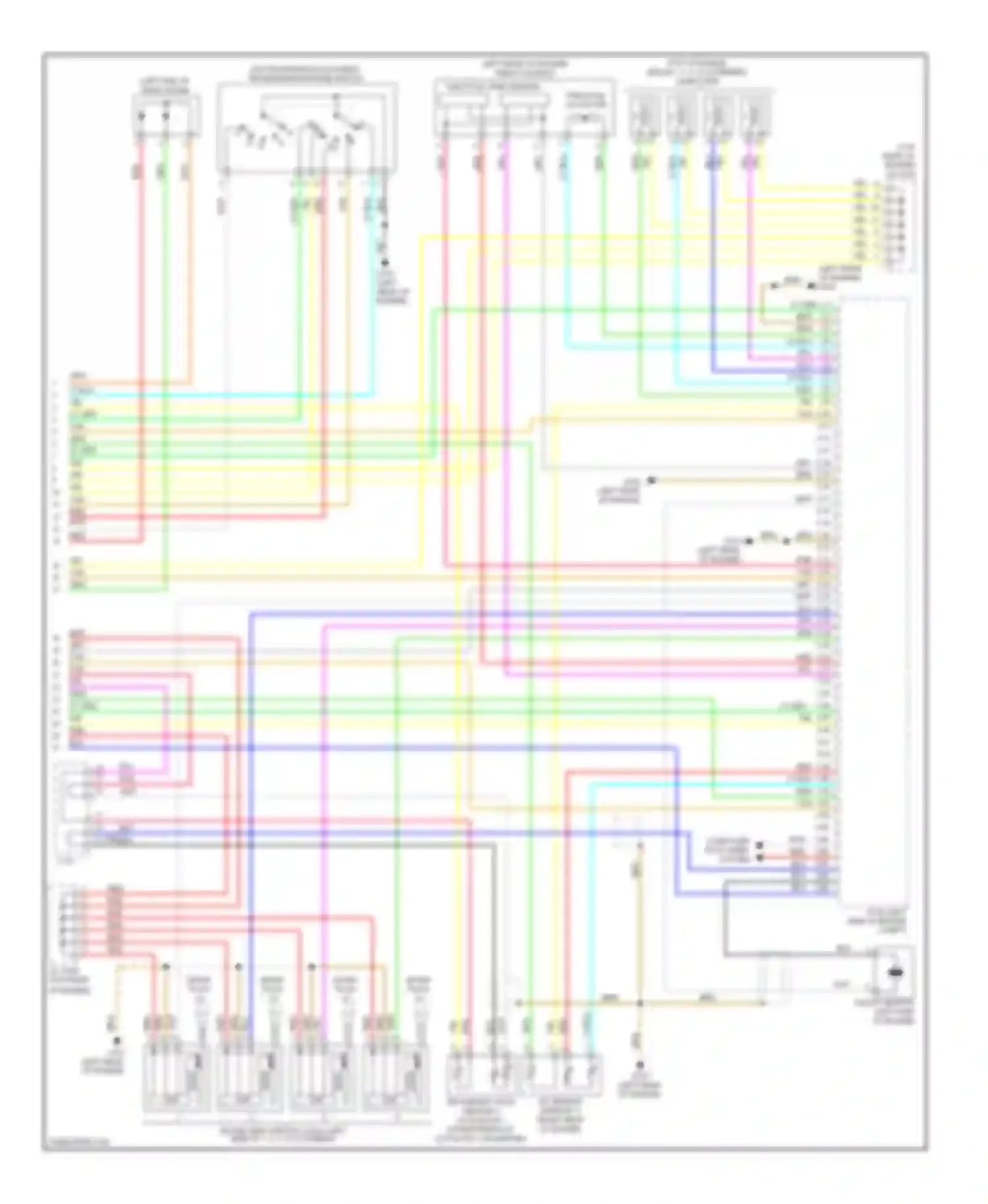ILX Acura I (2012-2015): Wiring diagram engine performance 1.5l hybrid, engine controls circuit (6 of 6)