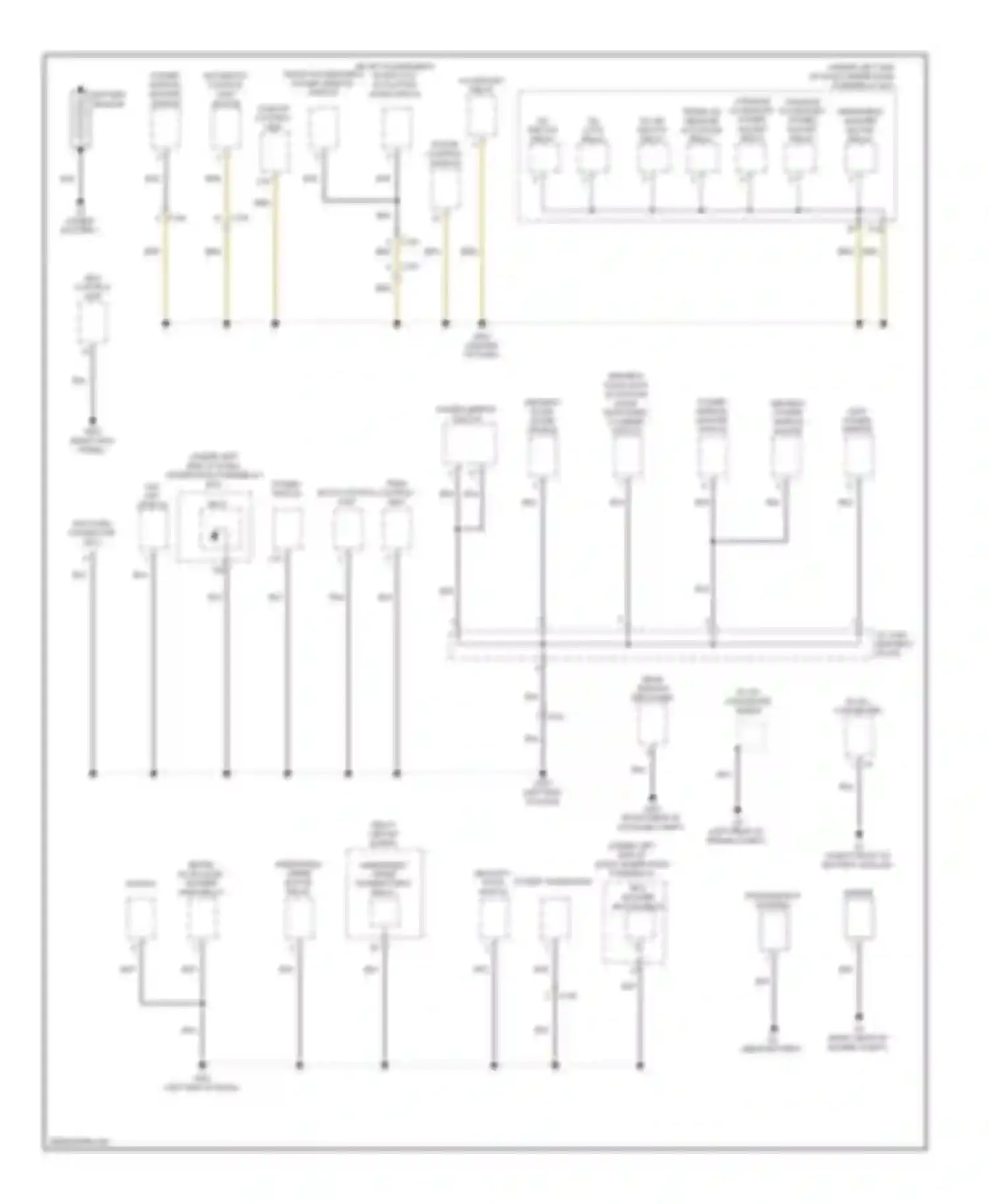 ILX Acura I (2012-2015): Ground distribution circuit, hybrid (1 of 4)