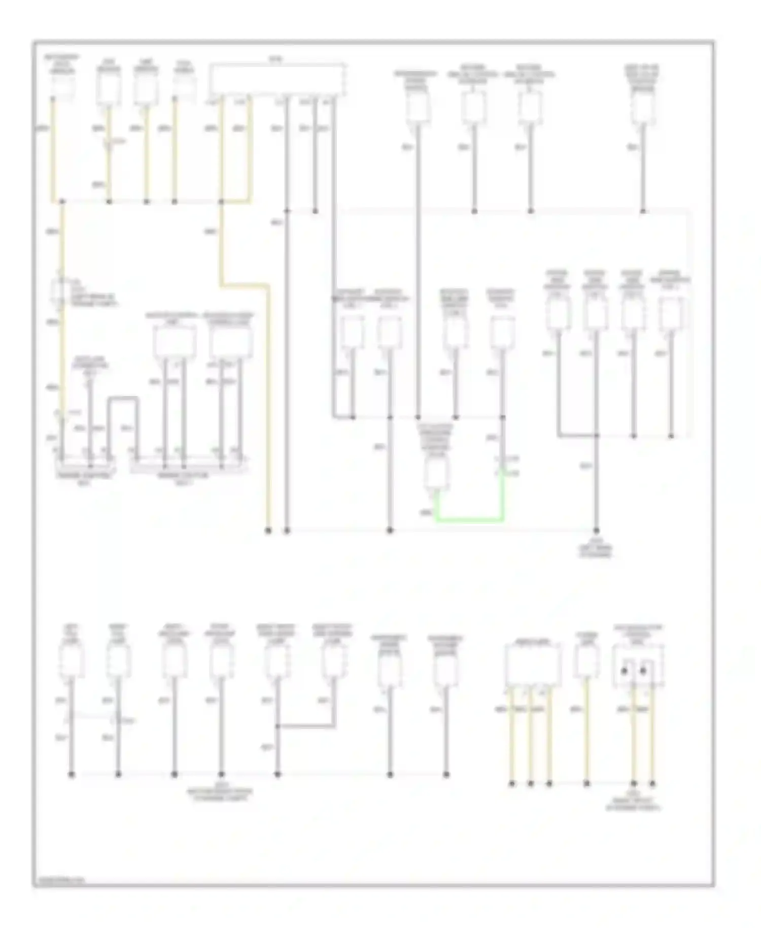 ILX Acura I (2012-2015): Ground distribution circuit, hybrid (2 of 4)