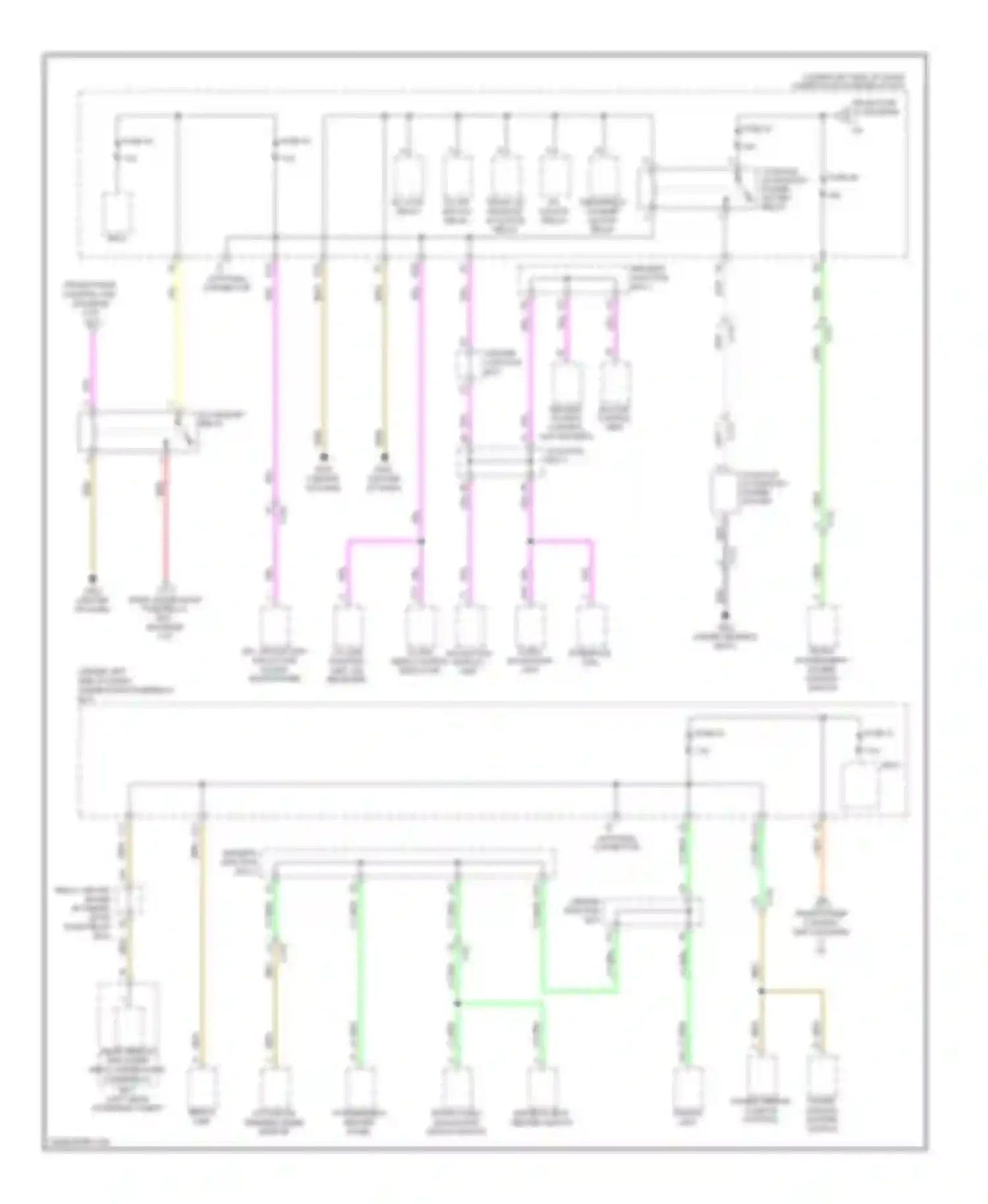 ILX Acura I (2012-2015): Power distribution circuit, hybrid (5 of 6)