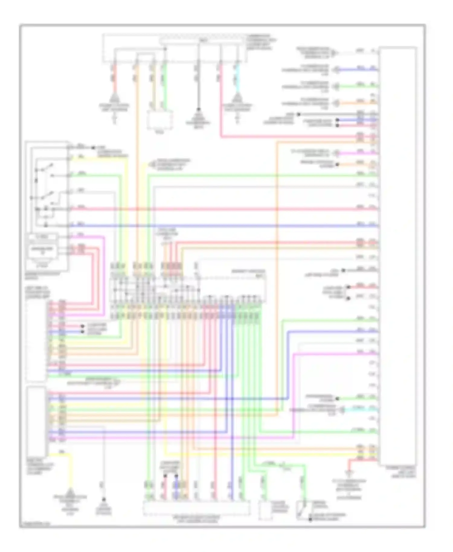 ILX Acura I (2012-2015): Power distribution circuit, hybrid (6 of 6)