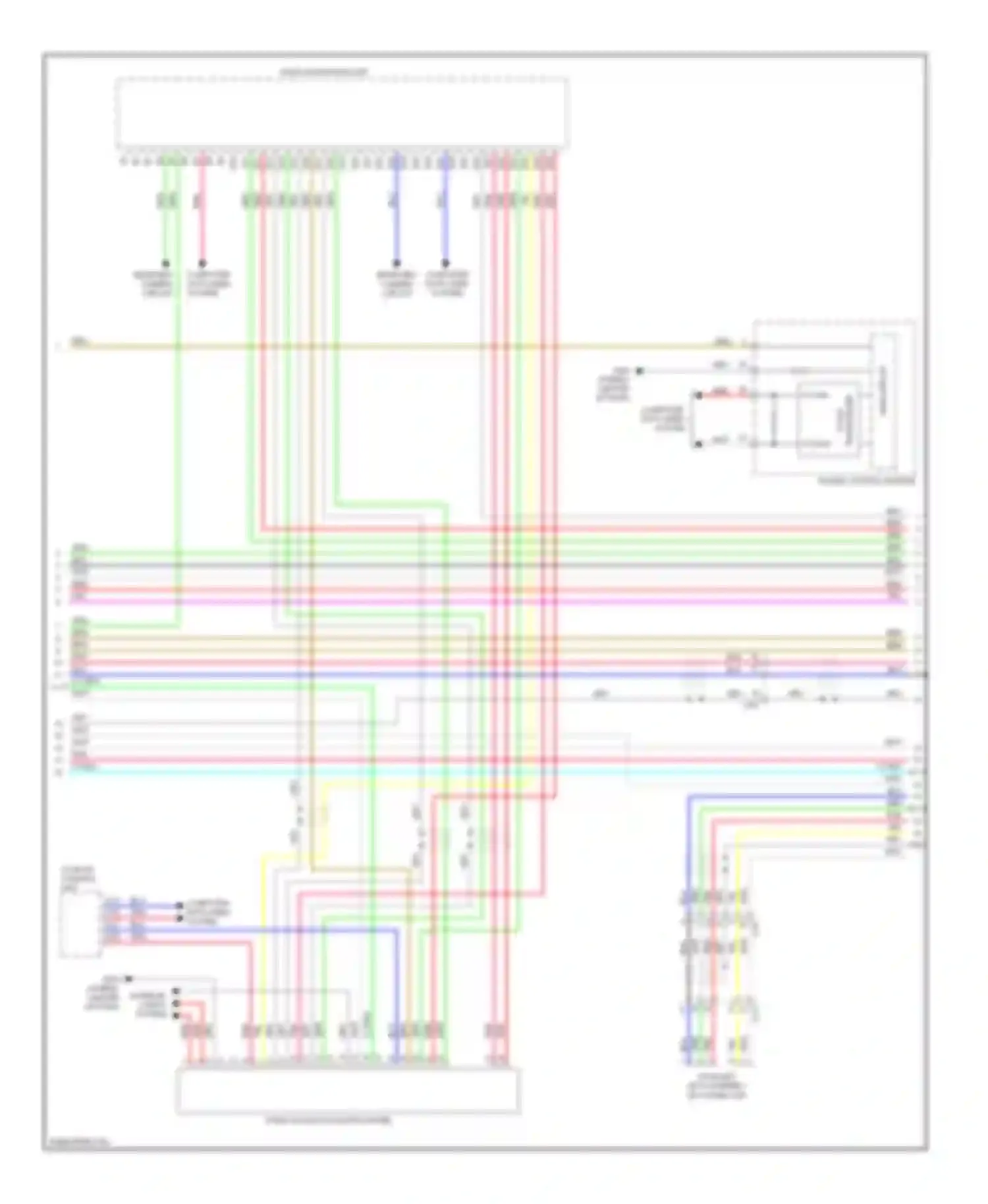 ILX Acura I (2012-2015): Radio circuit, with navigation (4 of 5)