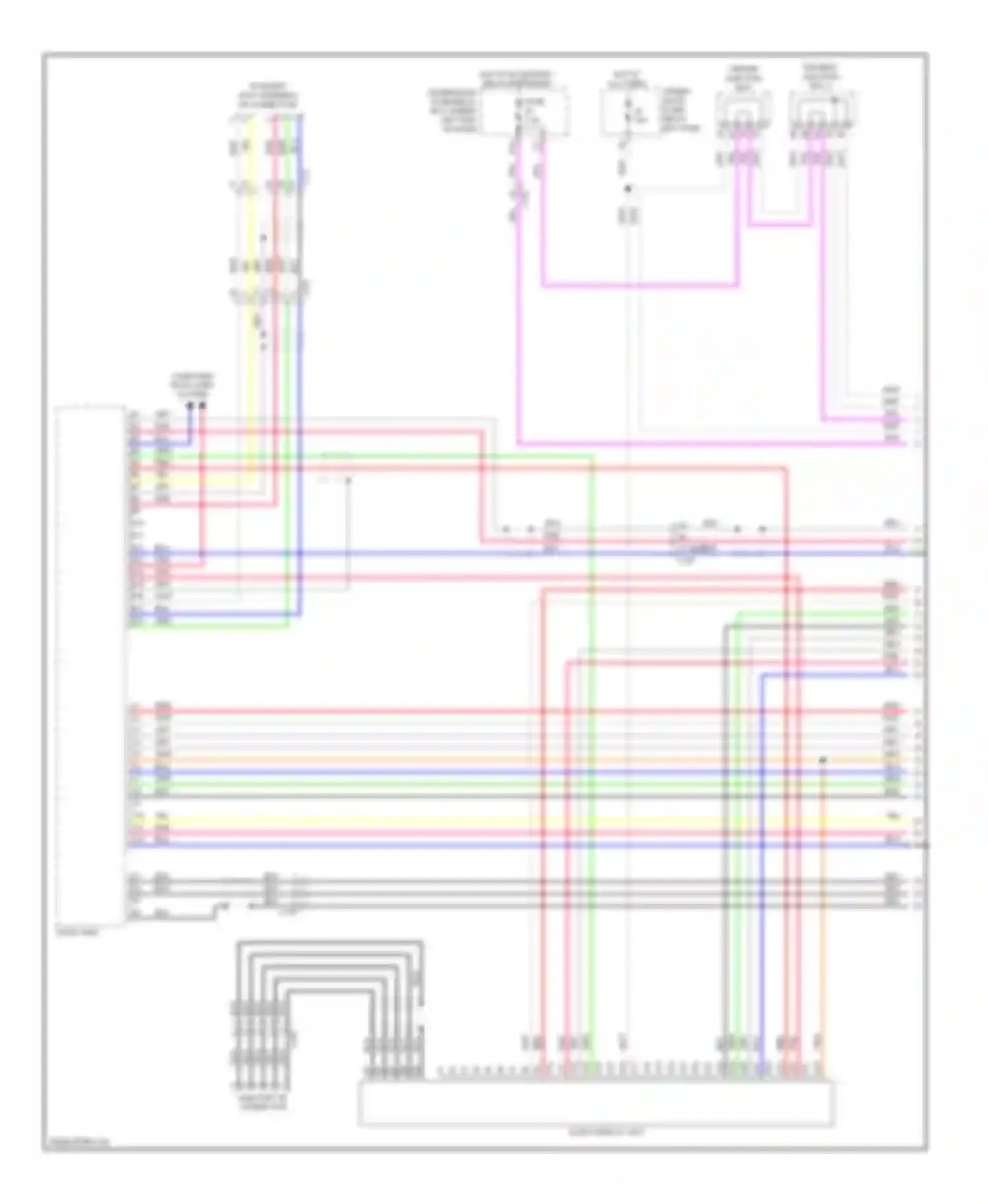 ILX Acura I (2012-2015): Radio circuit, without navigation (1 of 4)
