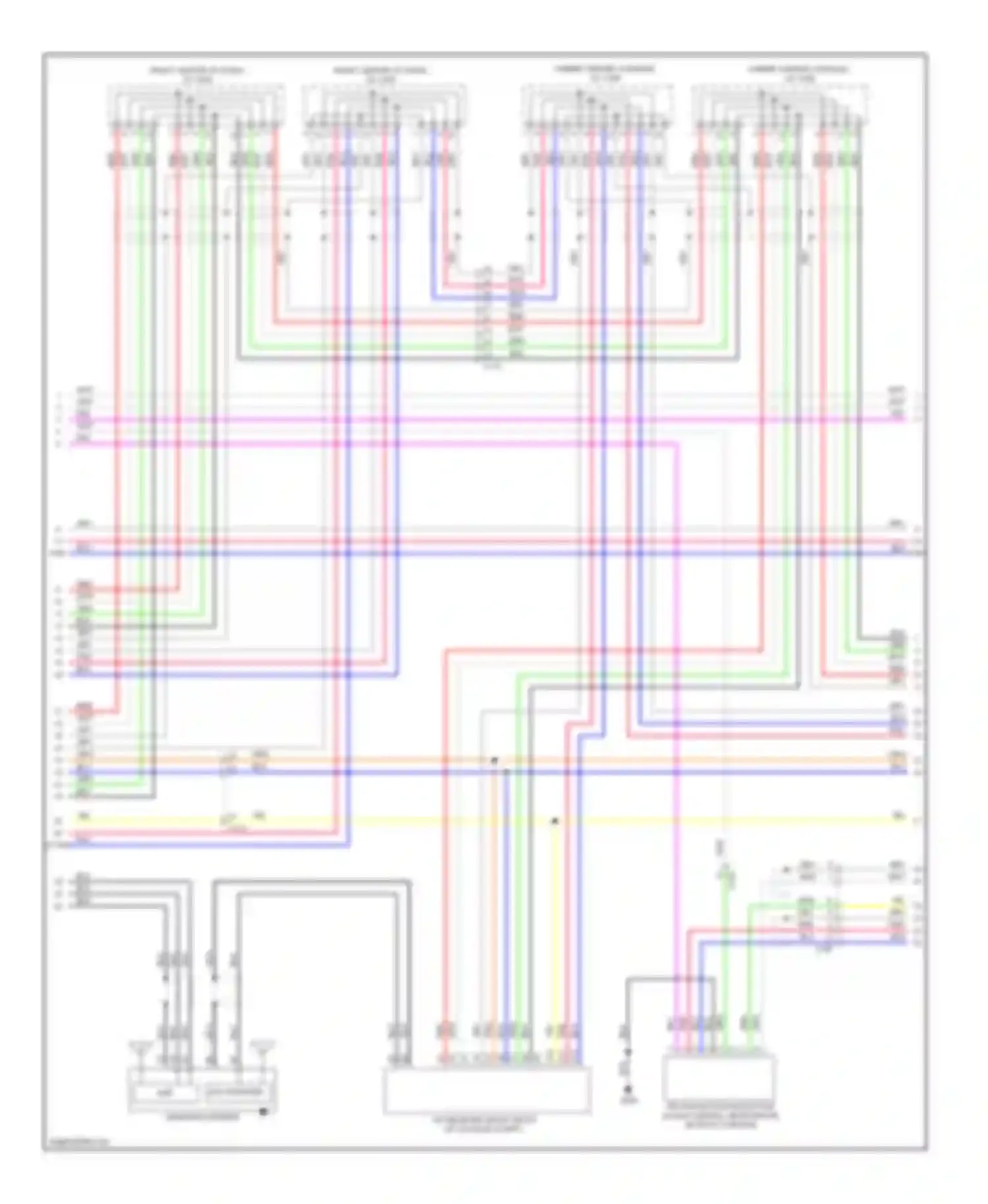 ILX Acura I (2012-2015): Radio circuit, without navigation (2 of 4)