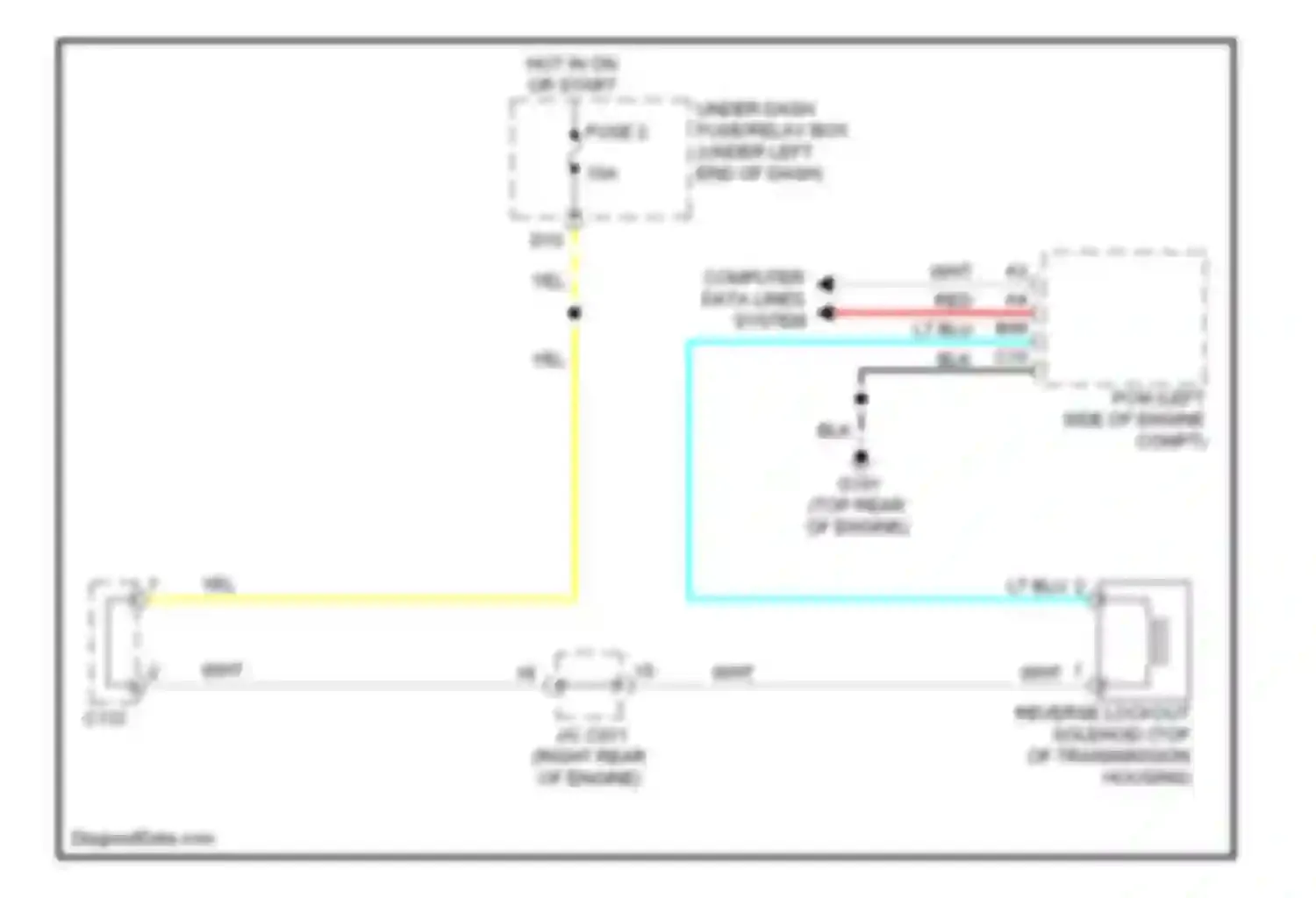 ILX Acura I (2012-2015): Reverse lockout circuit