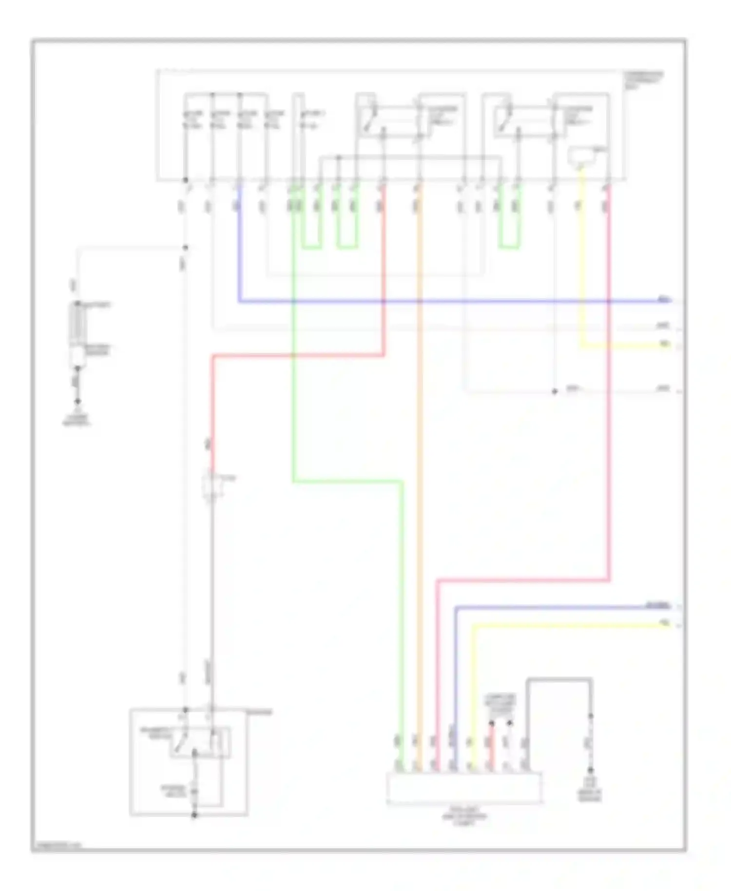 ILX Acura I (2012-2015): 2.0l, starting circuit (1 of 2)