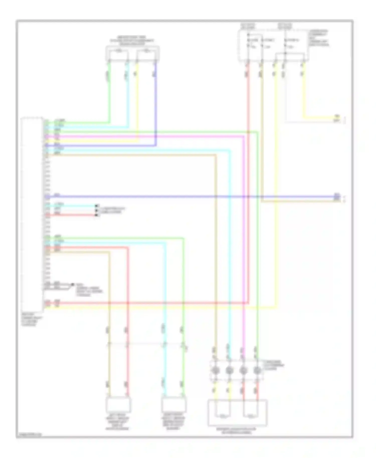 ILX Acura I (2012-2015): Supplemental restraints circuit (1 of 3)