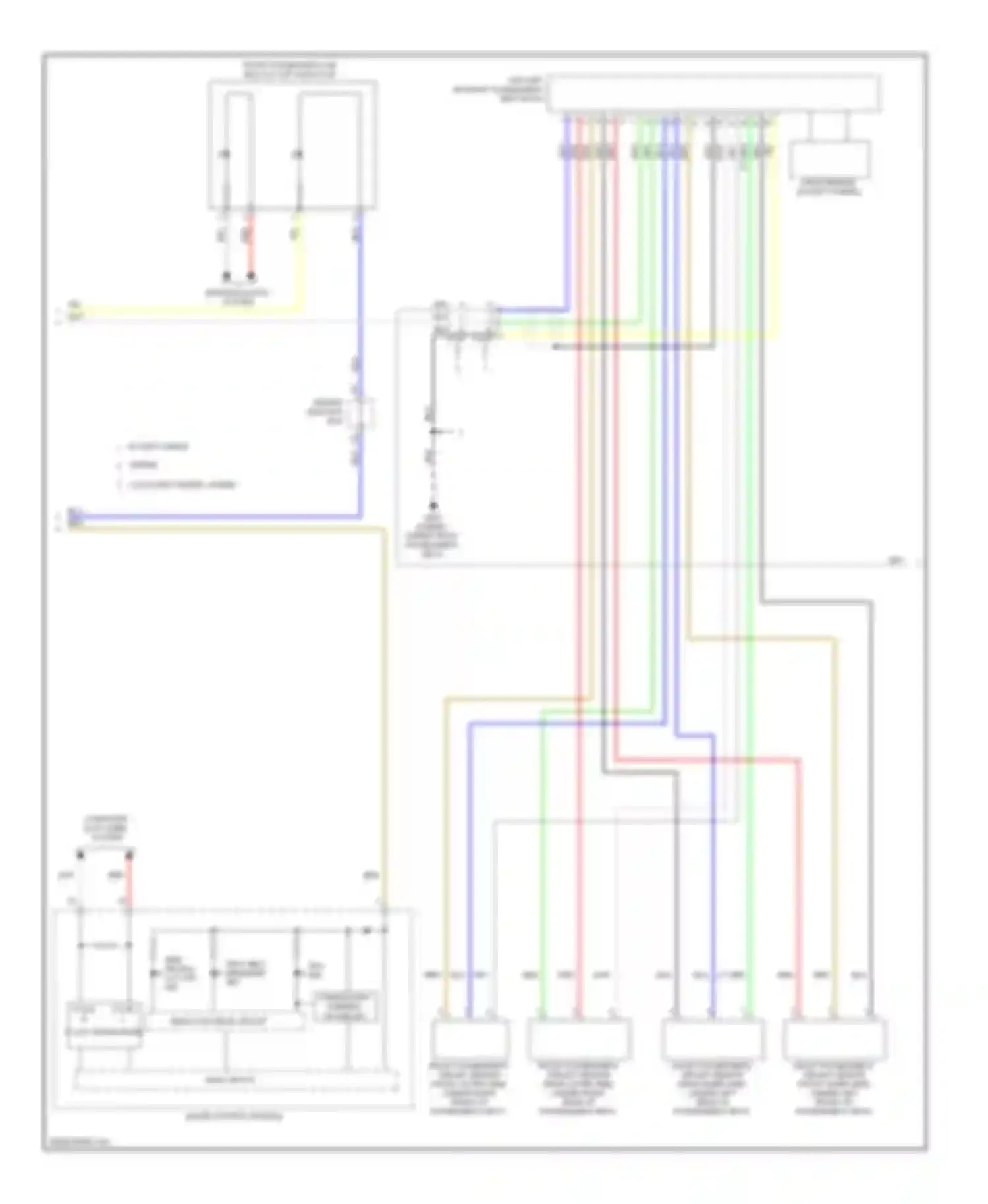 ILX Acura I (2012-2015): Supplemental restraints circuit (2 of 3)