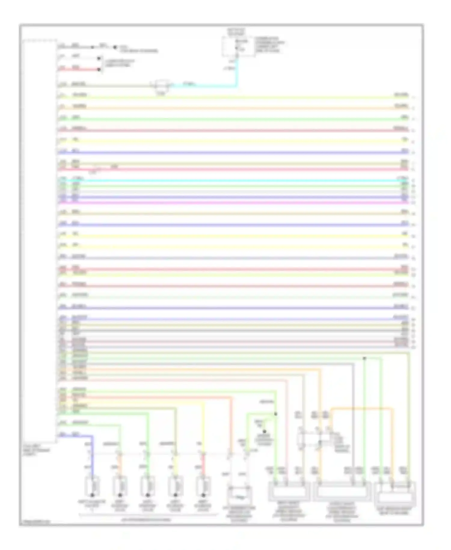 ILX Acura I (2012-2015): Transmission circuit, except hybrid (1 of 3)