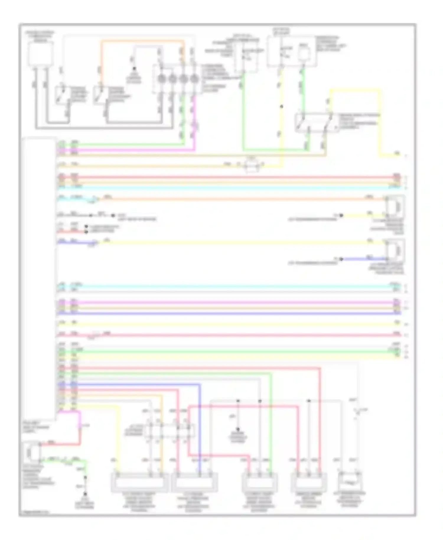 ILX Acura I (2012-2015): Transmission circuit, hybrid (1 of 2)
