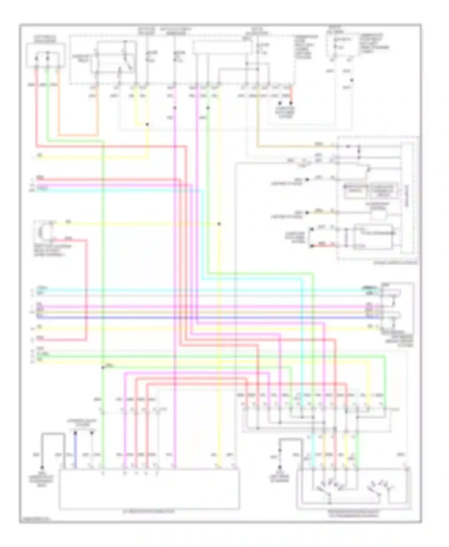 ILX Acura I (2012-2015): Transmission circuit, hybrid (2 of 2)