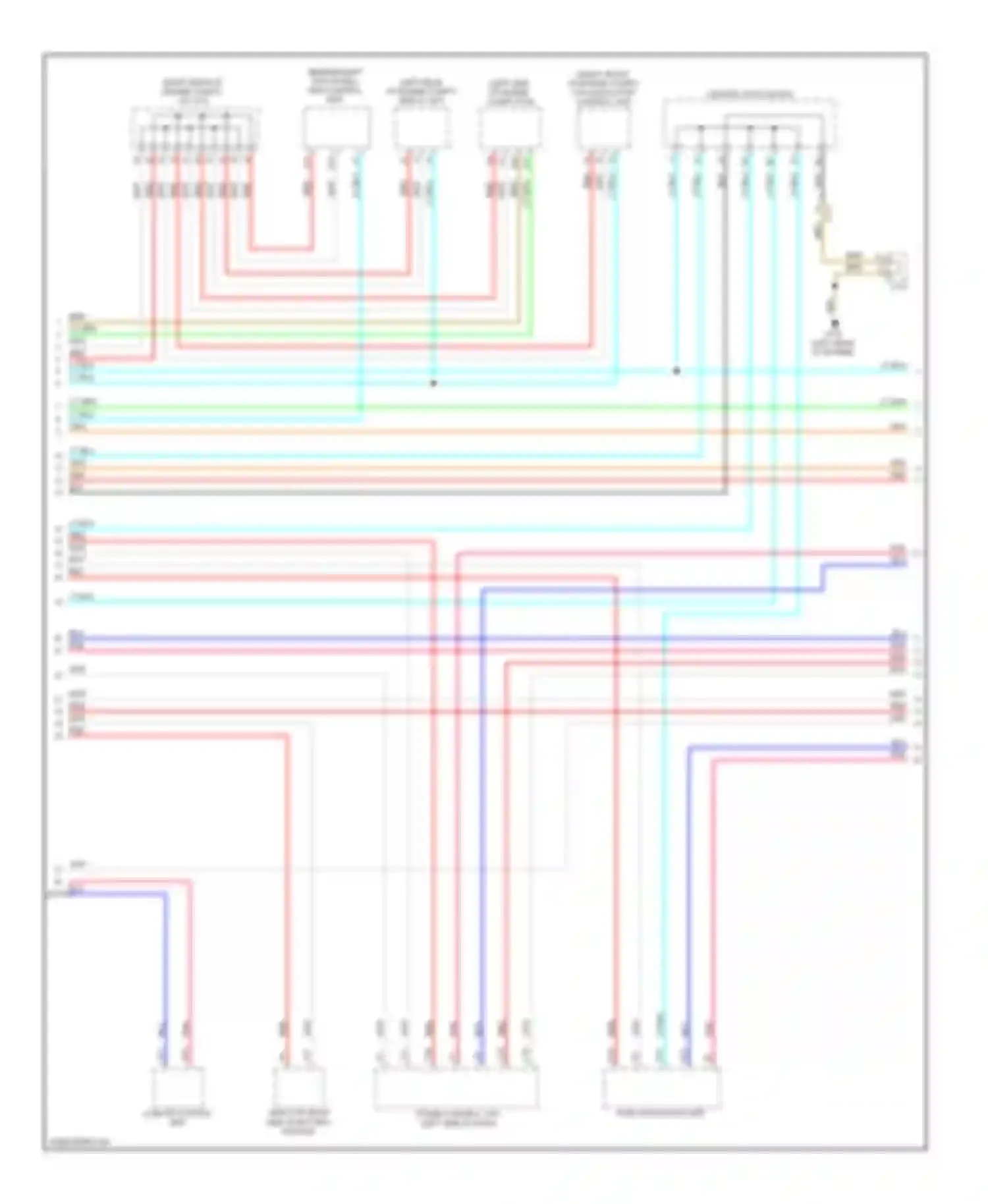 Wiring diagram 20 21 pnk for Acura ILX I (2012-2015) (2 of 2)