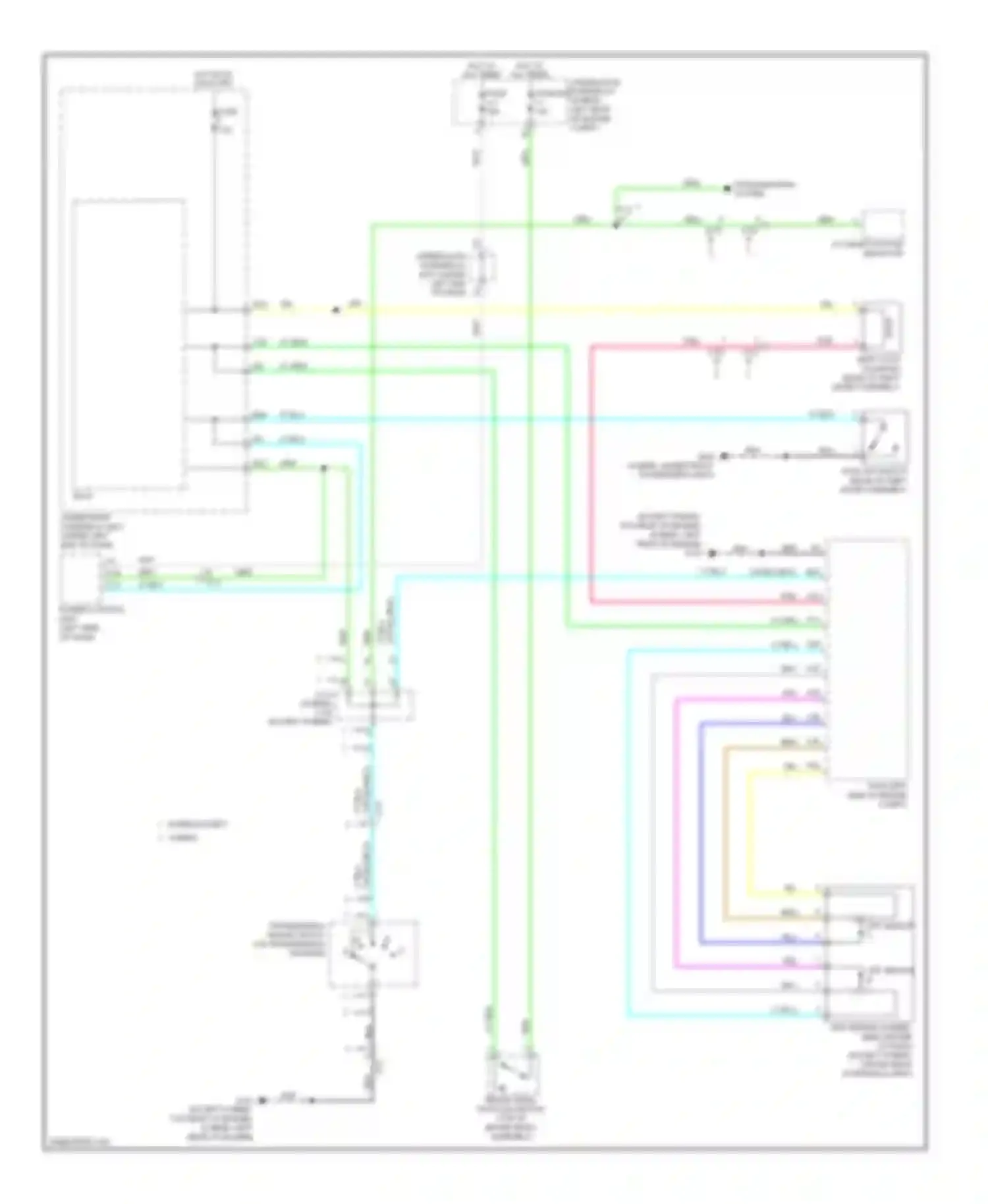 Wiring diagram app sensor b for Acura ILX I (2012-2015) (3 of 5)