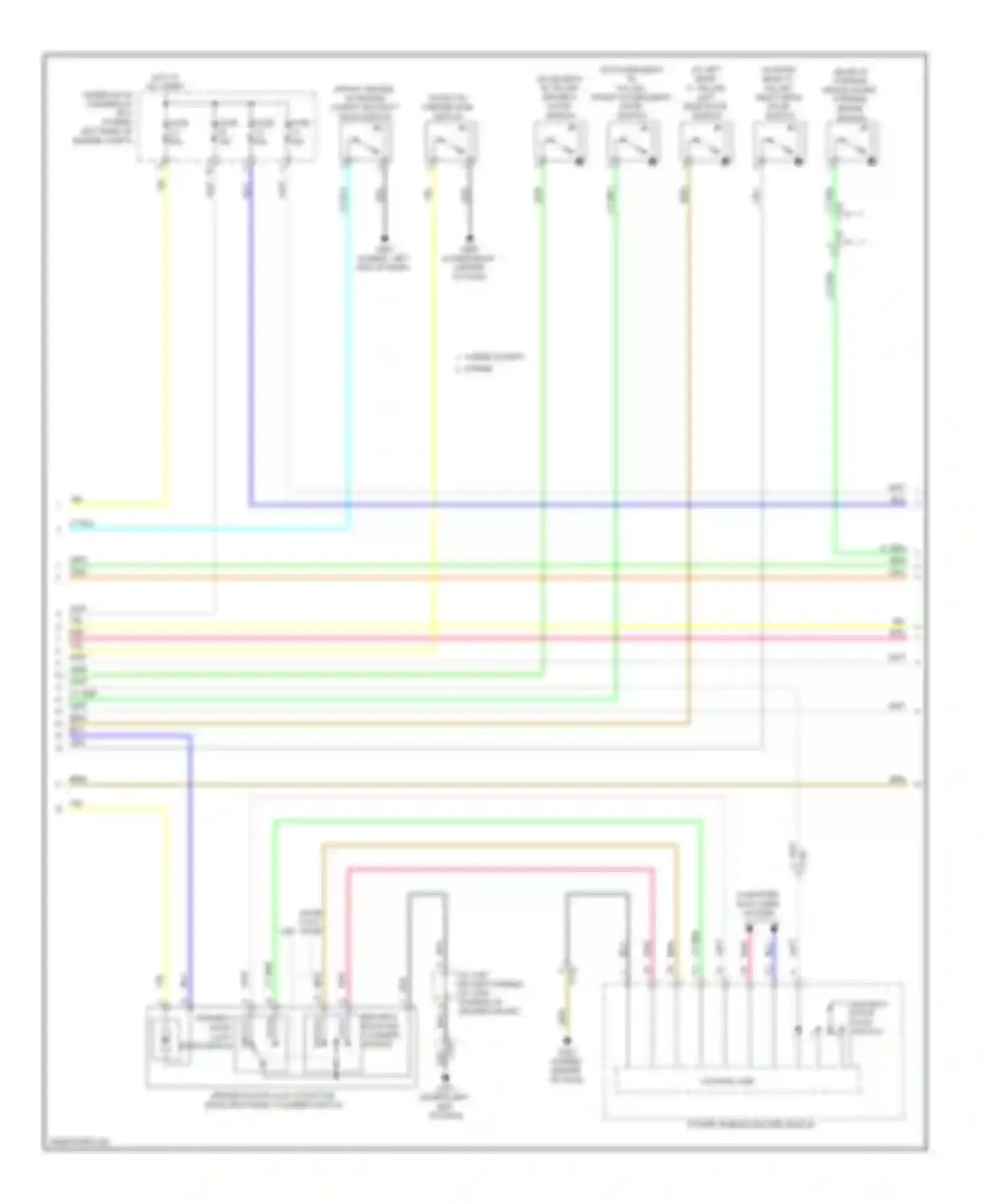 Wiring diagram brn for Acura ILX I (2012-2015) (95 of 116)