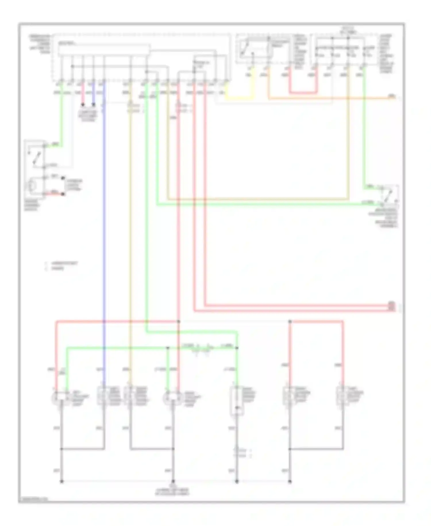 Wiring diagram computer data lines system for Acura ILX I (2012-2015) (21 of 72)