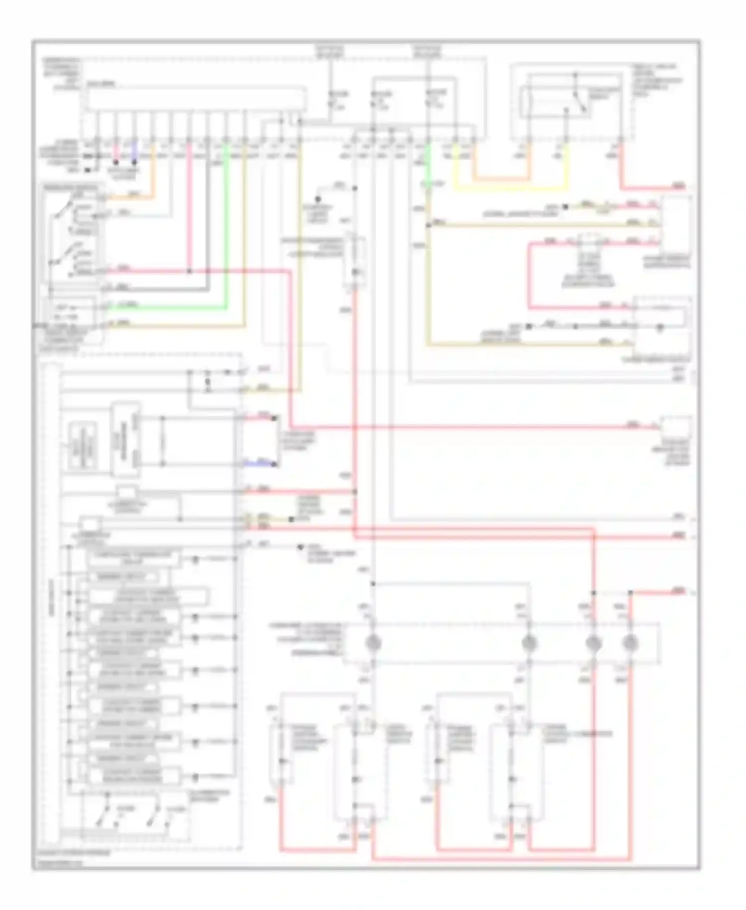 Wiring diagram constant current driver for ambient for Acura ILX I (2012-2015) (2 of 2)