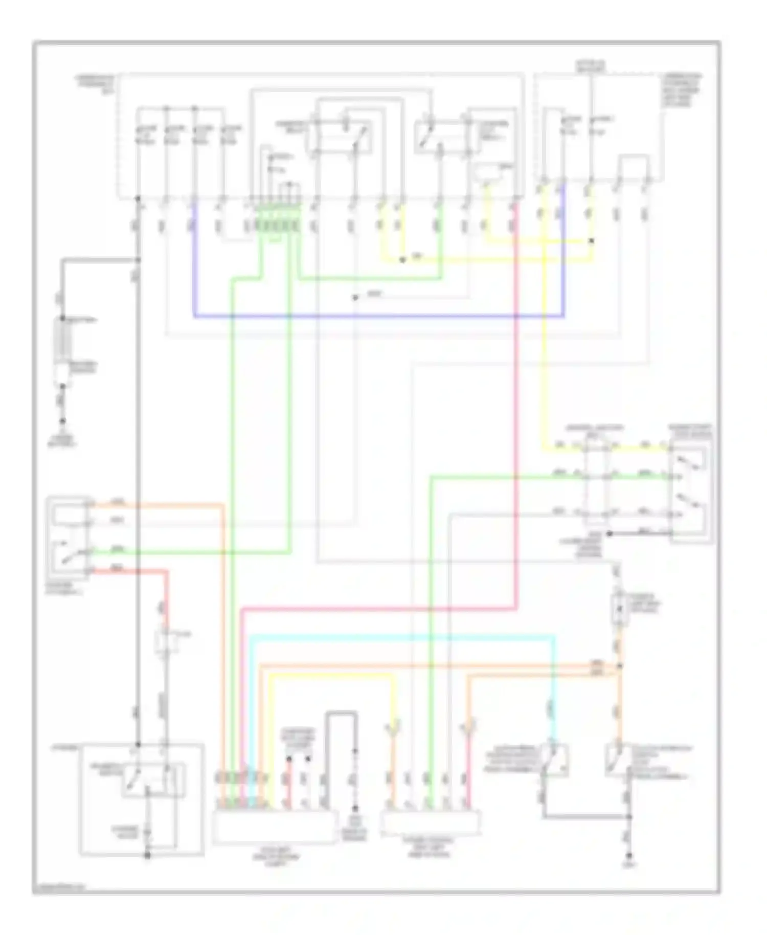 Wiring diagram fuse 2-3 fuse 2-1 fuse 2-5 for Acura ILX I (2012-2015) (1 of 1)
