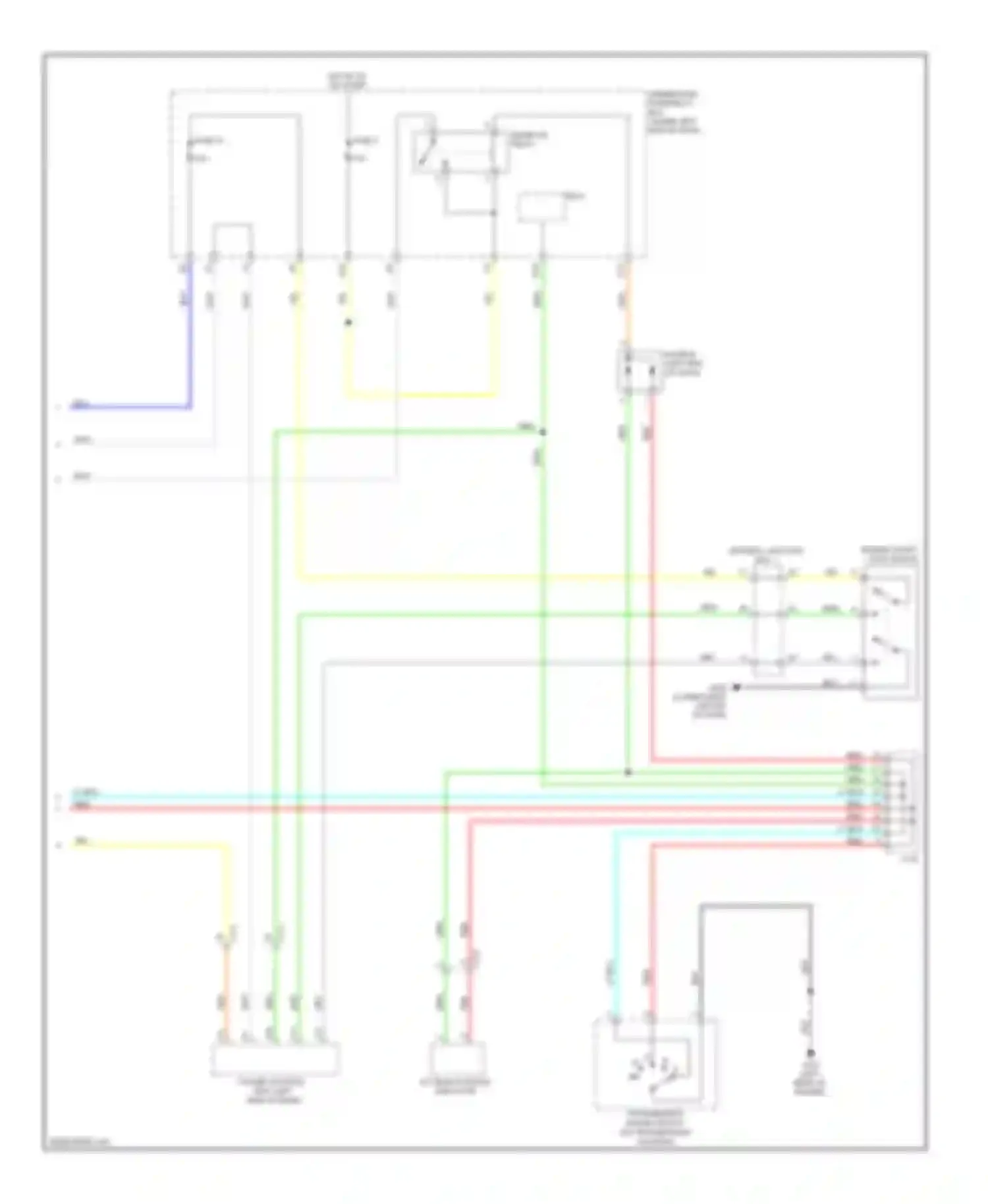 Wiring diagram fuse 31 for Acura ILX I (2012-2015) (1 of 4)