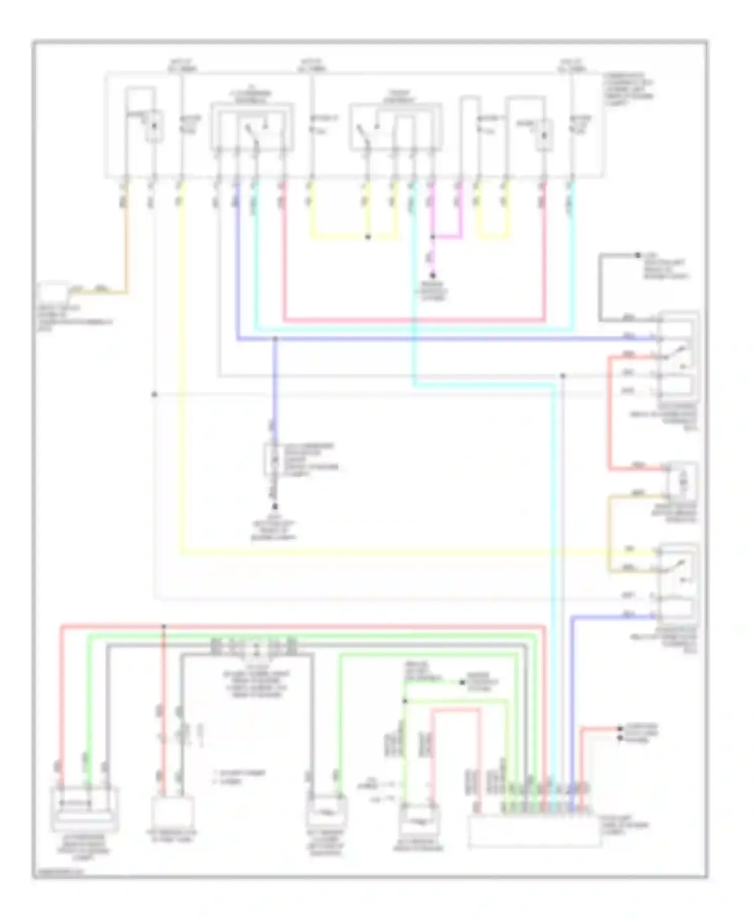 Wiring diagram grn/yel for Acura ILX I (2012-2015) (2 of 6)