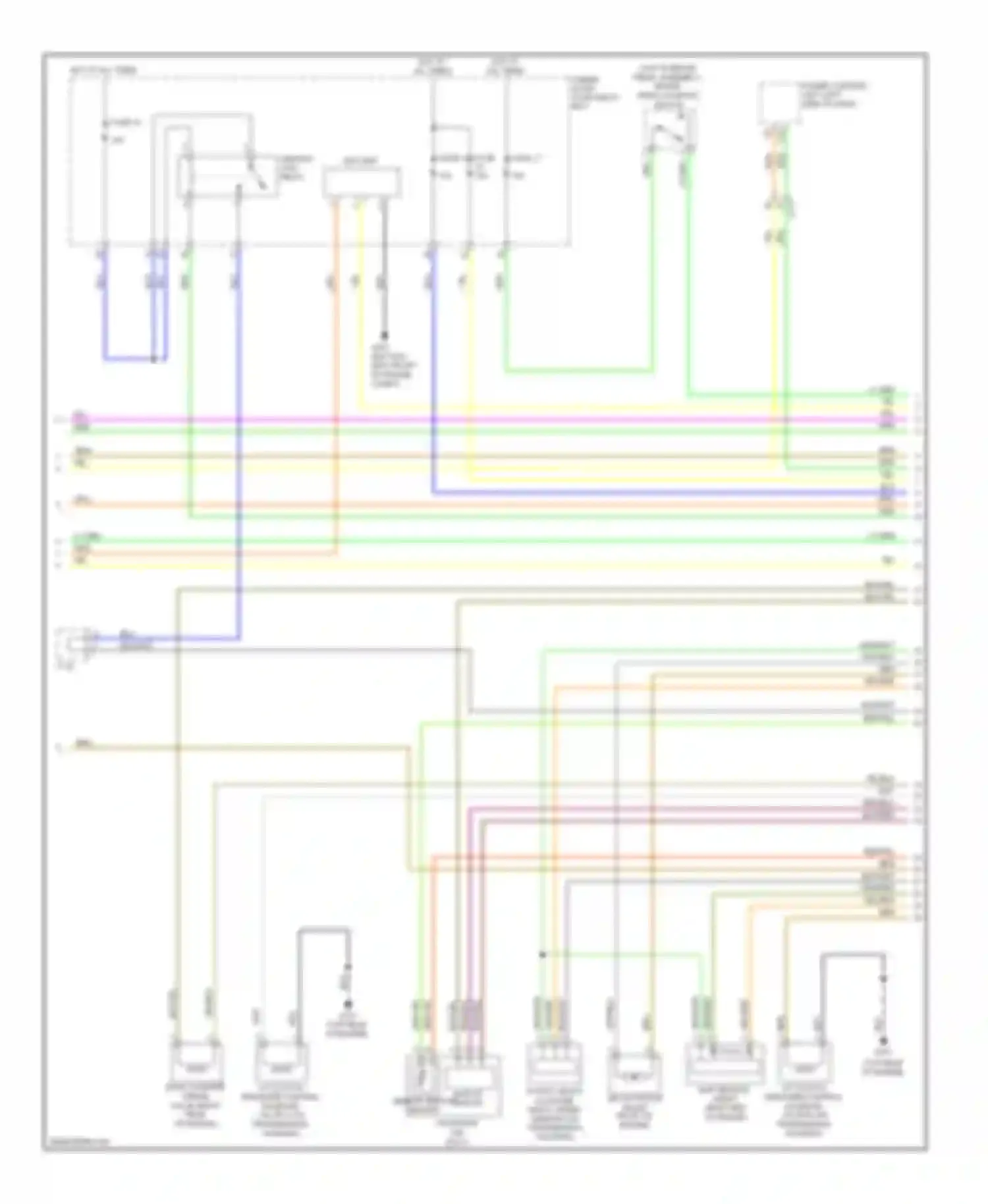 Wiring diagram ignition coil relay for Acura ILX I (2012-2015) (4 of 5)