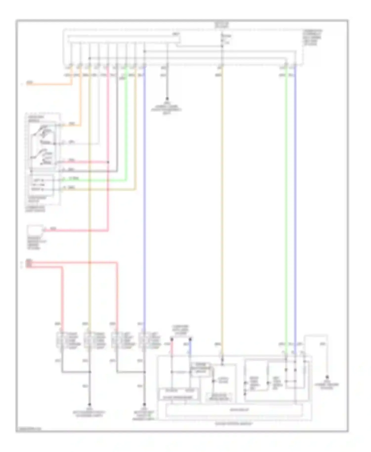Wiring diagram lights on ind for Acura ILX I (2012-2015) (2 of 3)