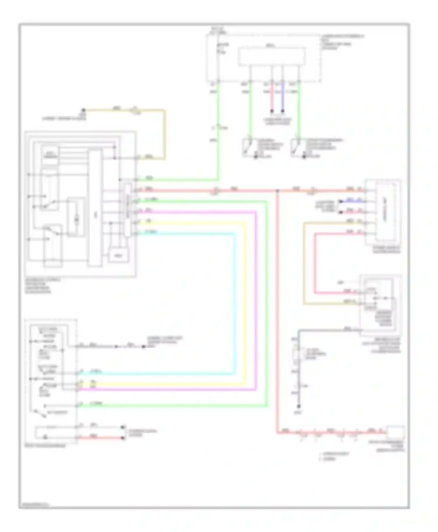 Wiring diagram open off close for Acura ILX I (2012-2015) (1 of 1)