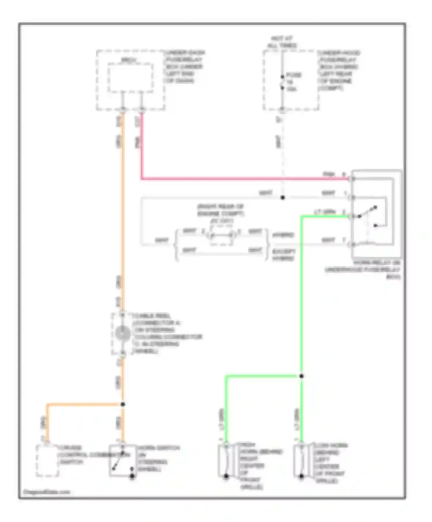 Wiring diagram pnk for Acura ILX I (2012-2015) (46 of 97)