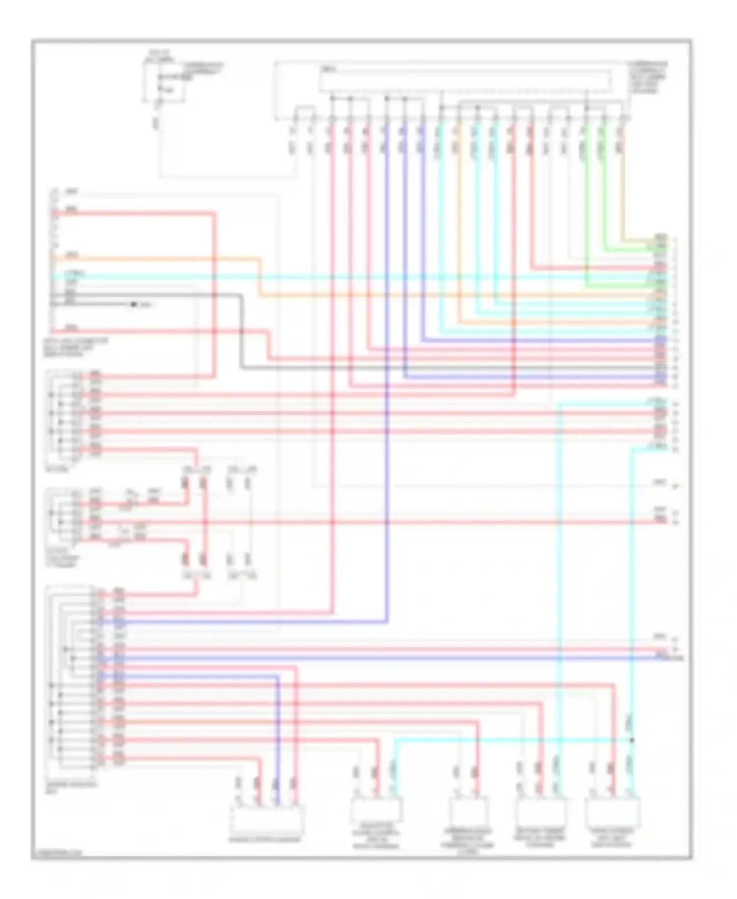 Wiring diagram red for Acura ILX I (2012-2015) (112 of 116)