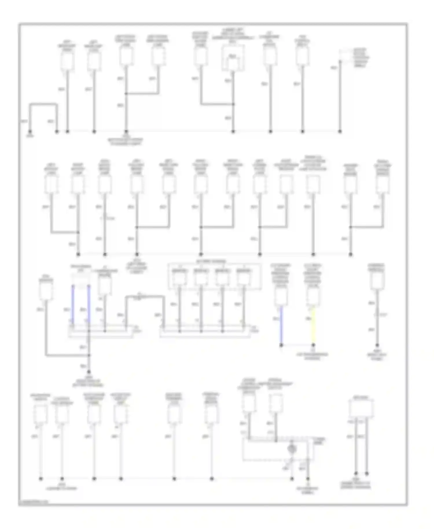 Wiring diagram sensor 4 for Acura ILX I (2012-2015) (1 of 1)
