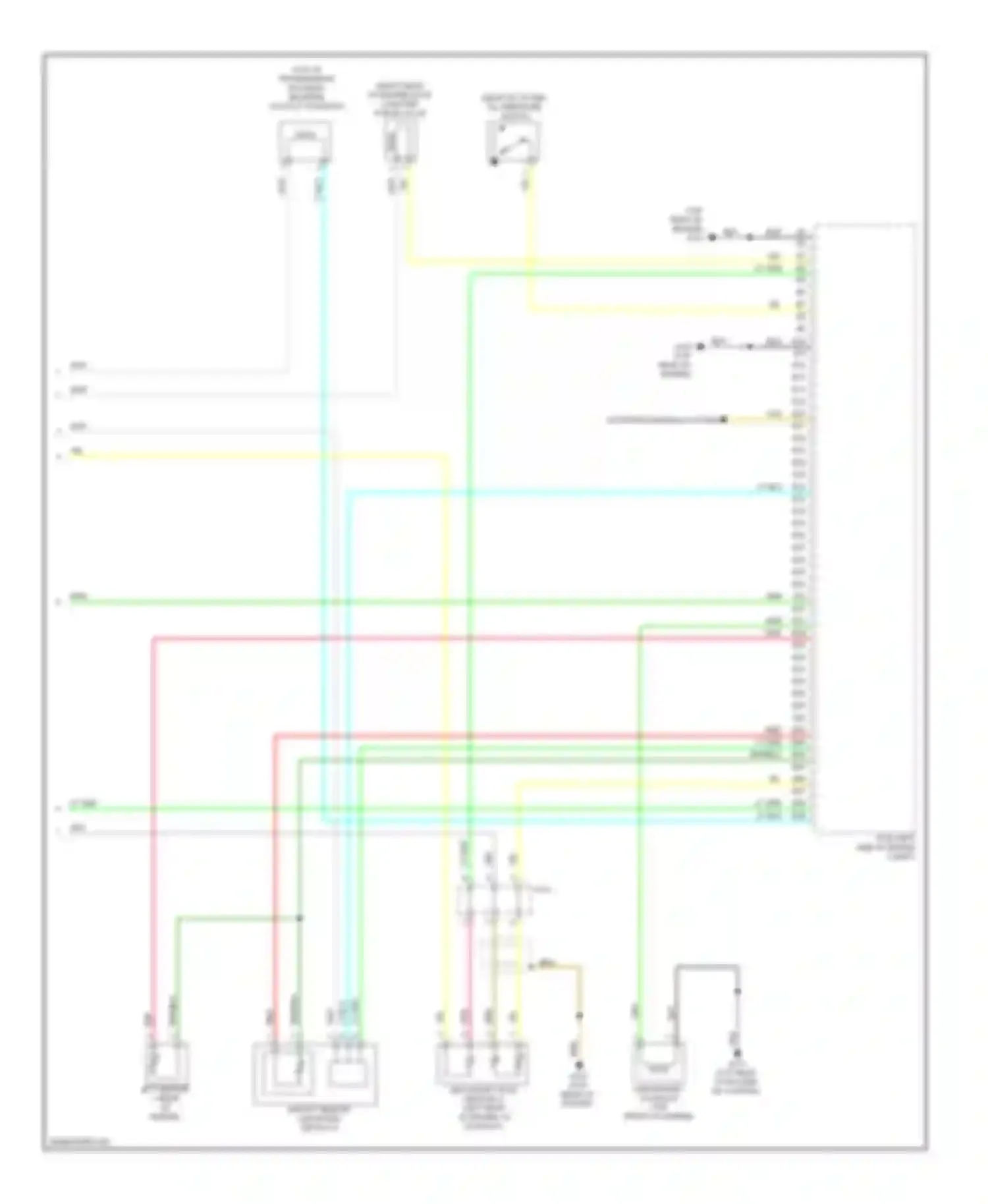 Wiring diagram tan for Acura ILX I (2012-2015) (17 of 17)