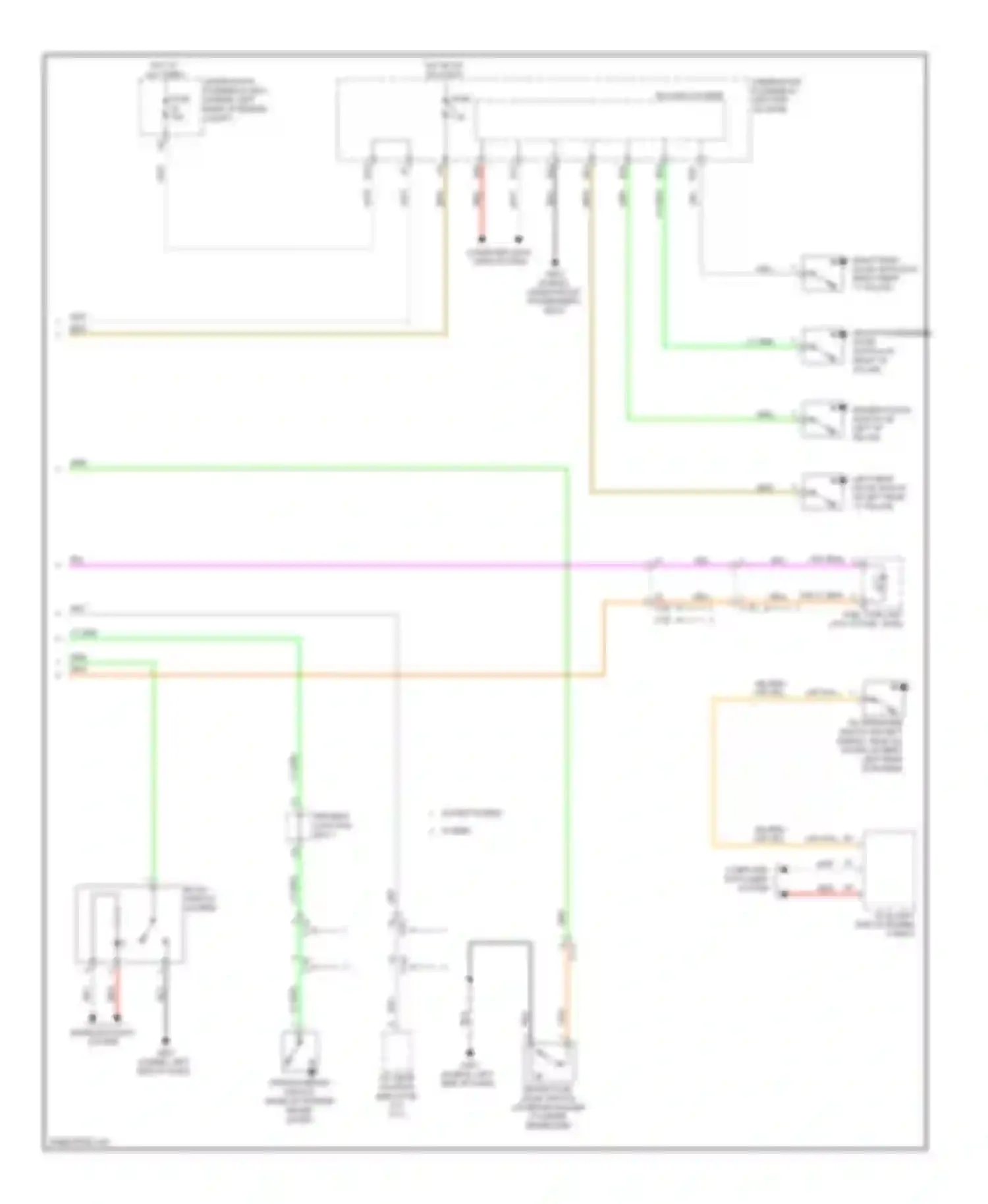 Wiring diagram wht for Acura ILX I (2012-2015) (57 of 118)
