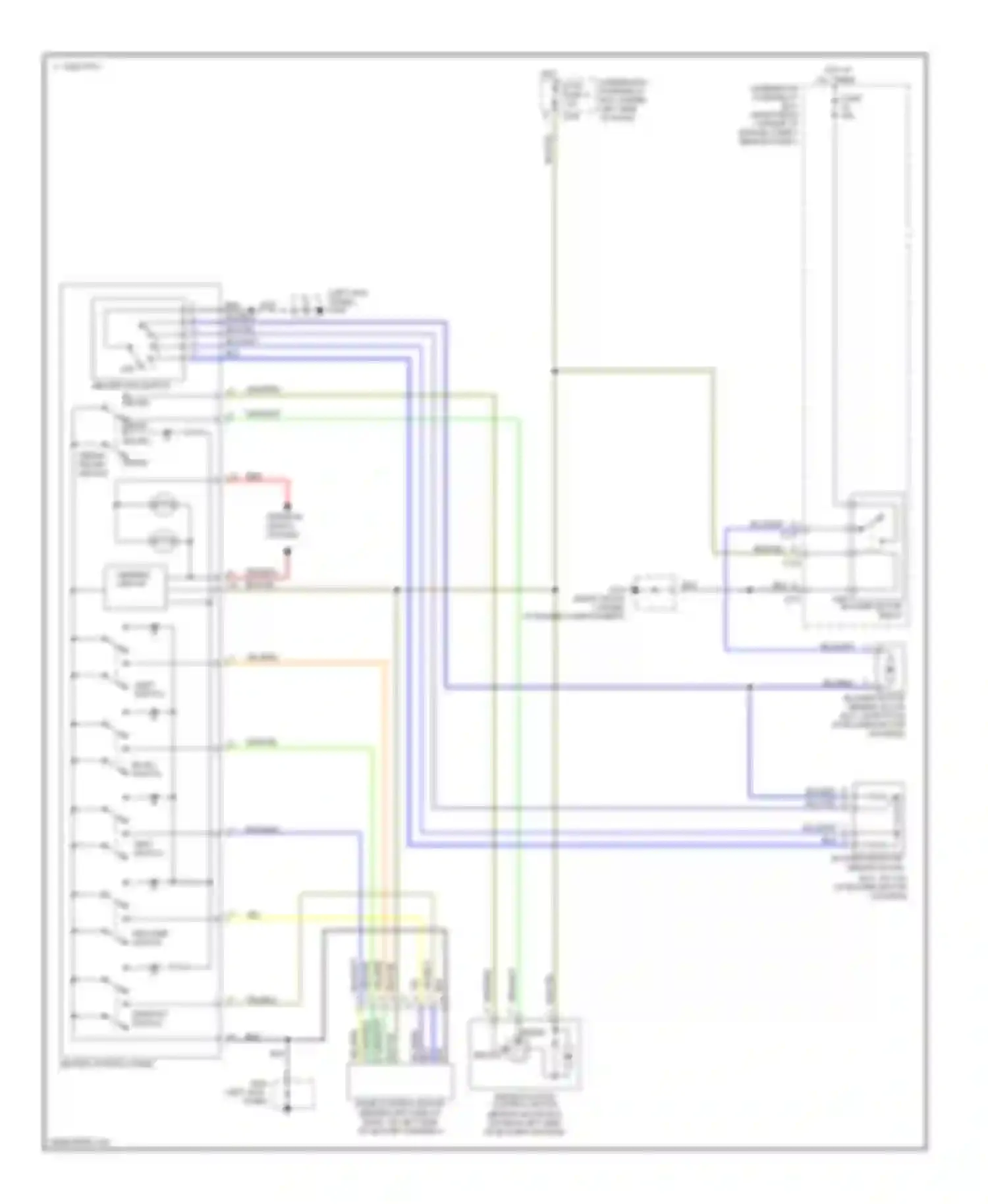 Integra Acura III (1993-2001): Heater circuit