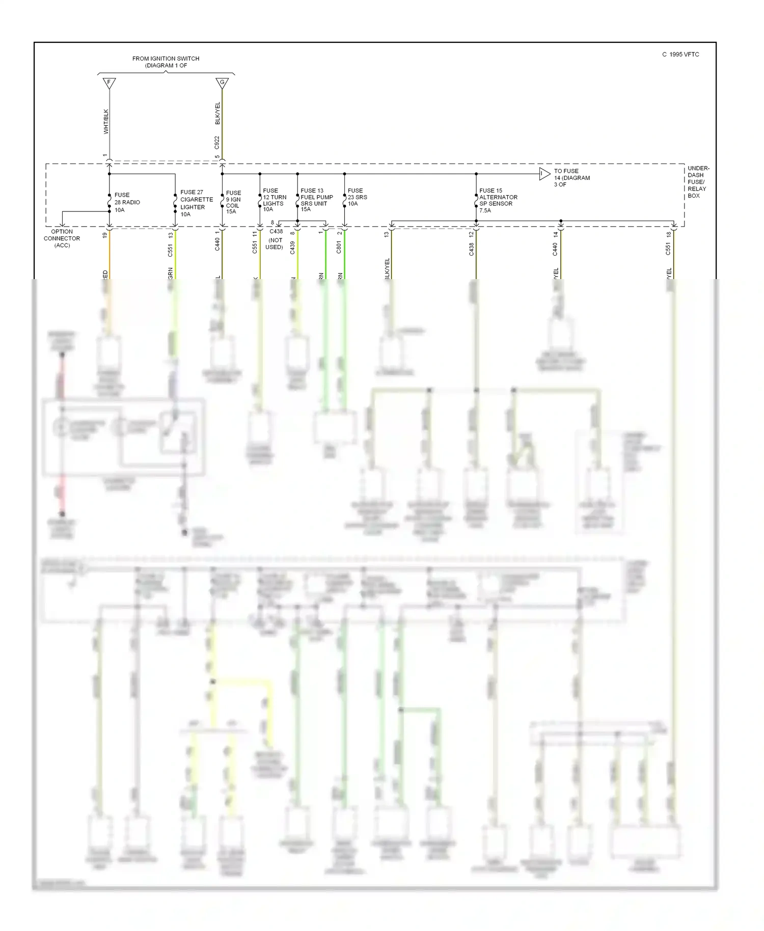 Acura Integra III (1993-2001) electrical load detector (eld) unit wiring diagram  (3 of 3)