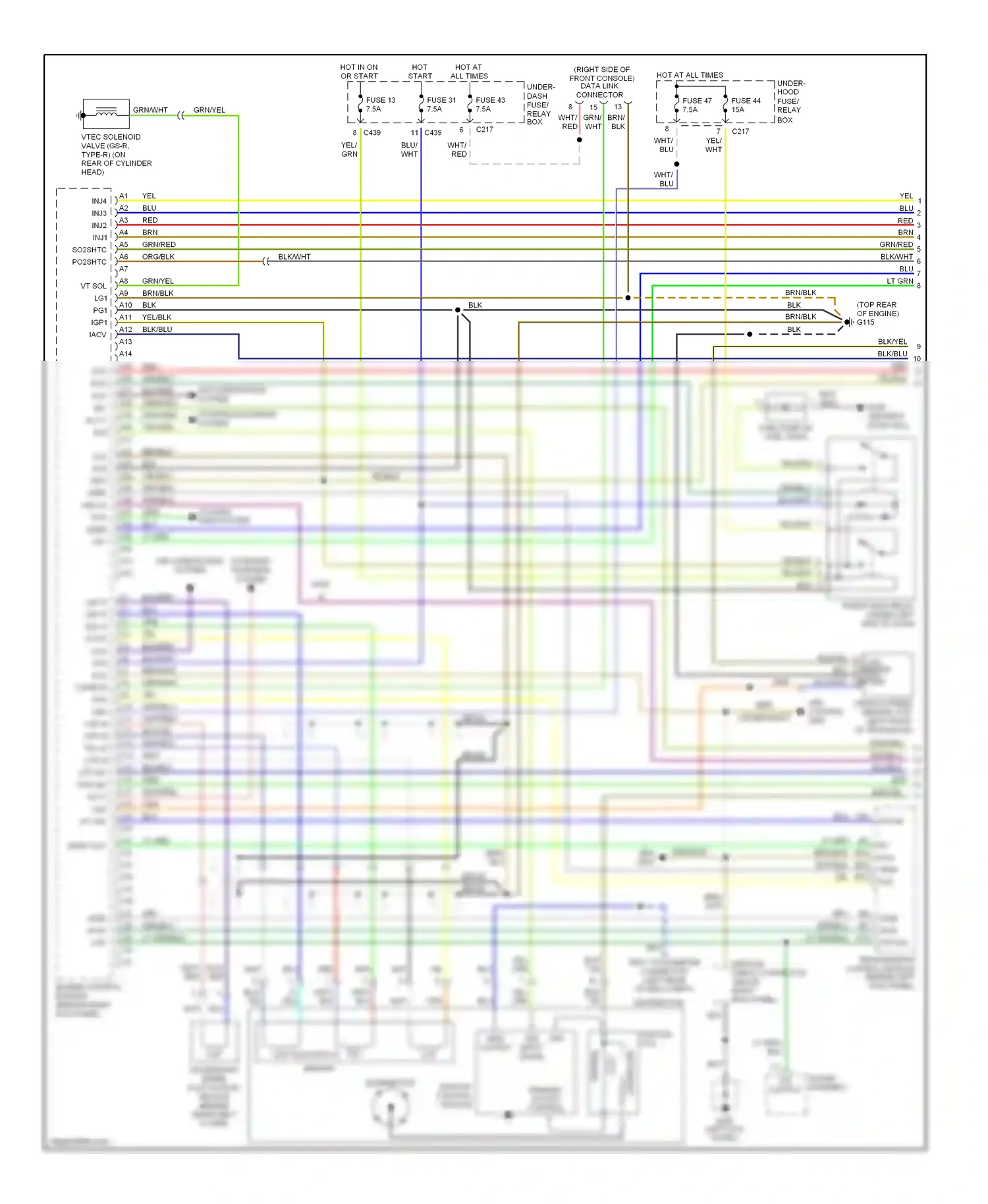 Wiring diagram vref iab cs fan c for Acura Integra III (1993-2001) (1 of 1)