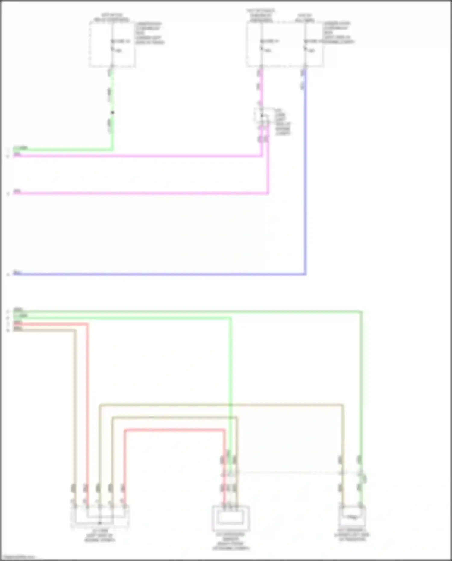 Integra Acura IV (2022-2024): Cooling fan circuit (2 of 2)