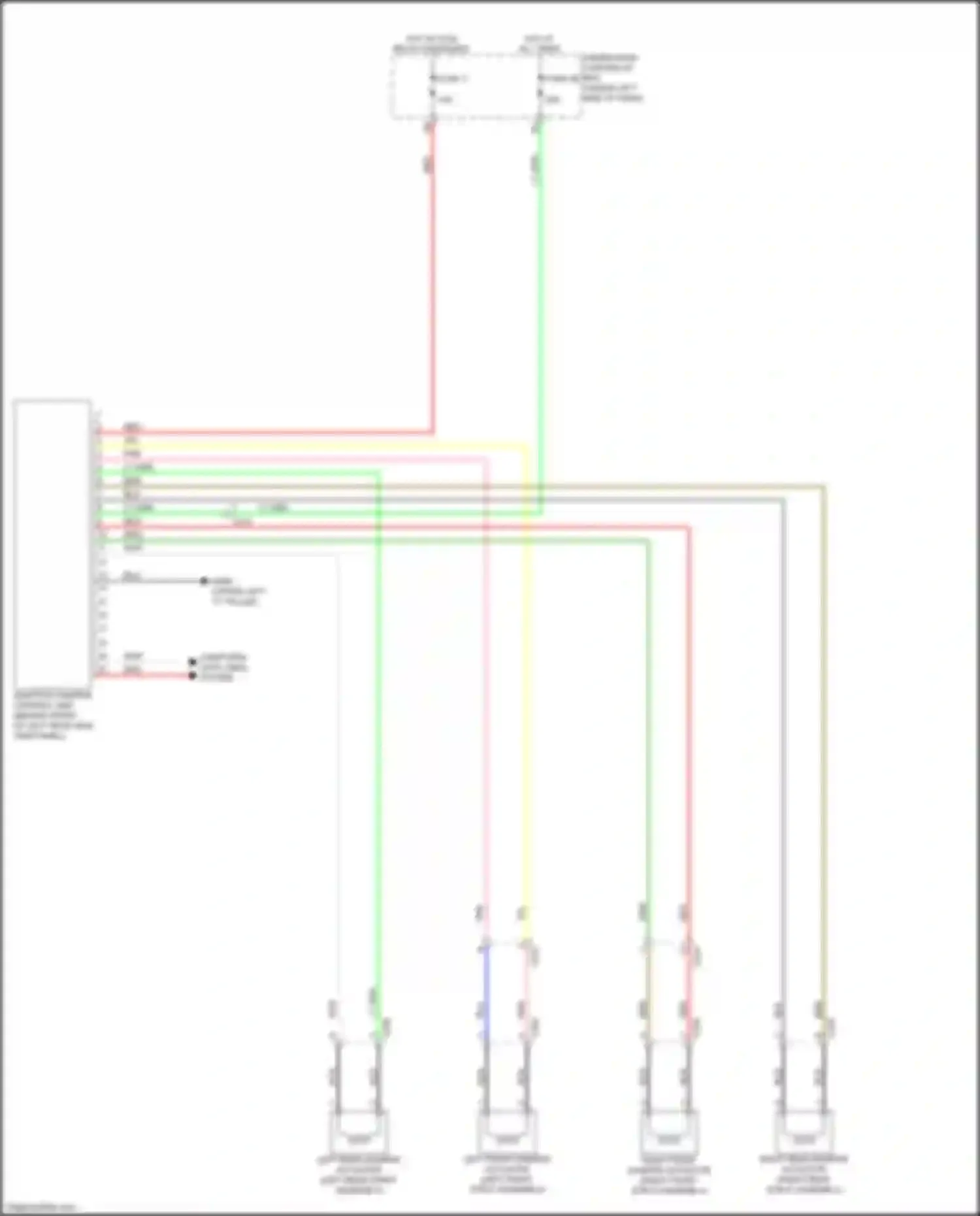 Integra Acura IV (2022-2024): Electronic suspension circuit