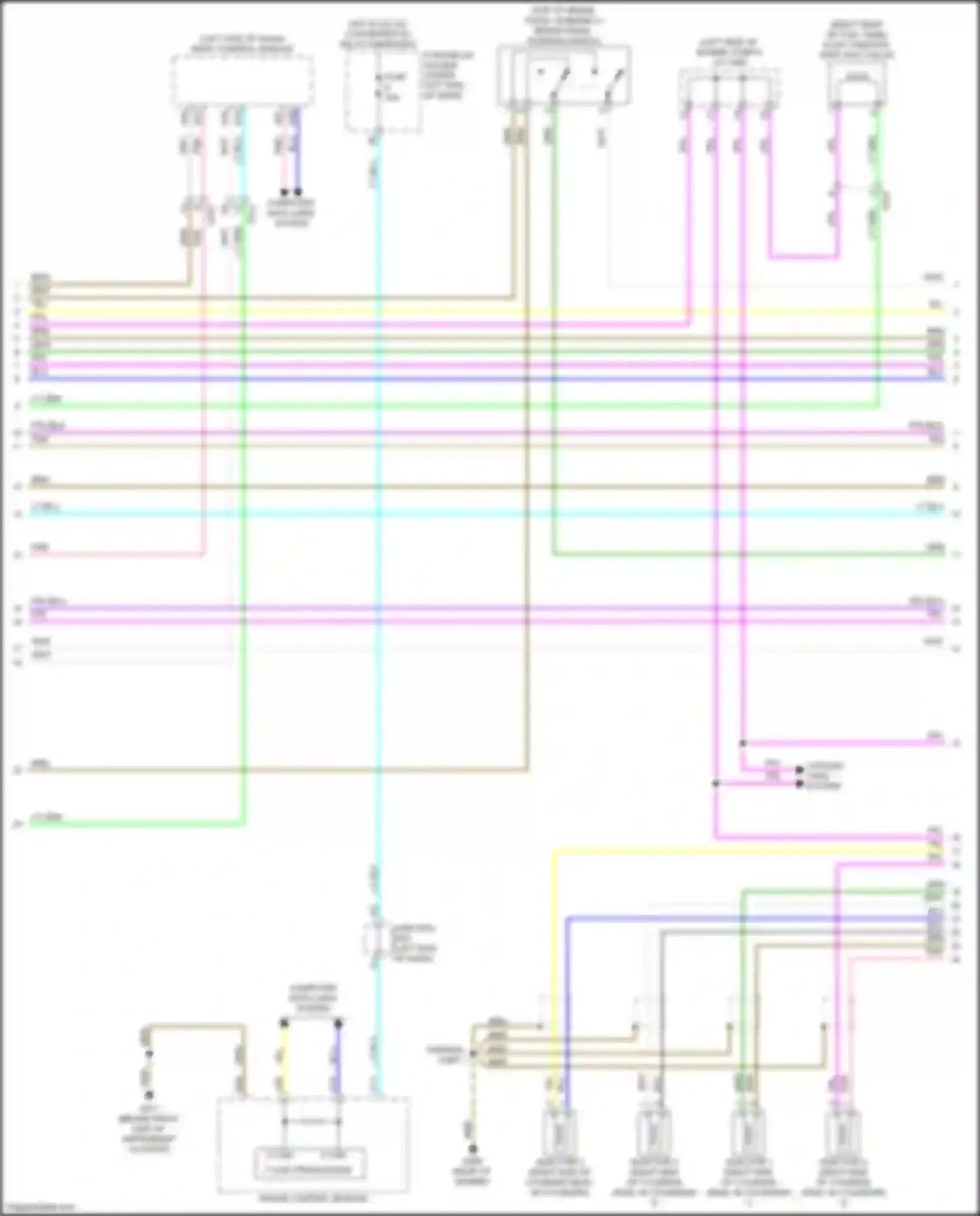 Integra Acura IV (2022-2024): Wiring diagram engine performance 1.5l turbo (3 of 8)
