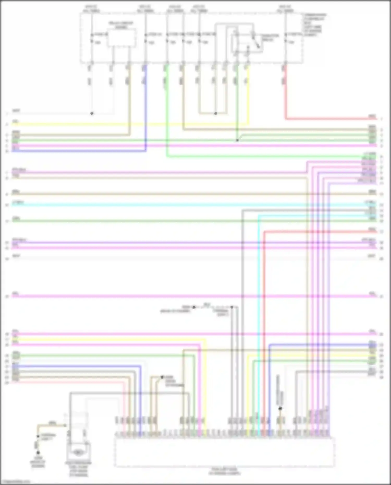 Integra Acura IV (2022-2024): Wiring diagram engine performance 1.5l turbo (4 of 8)