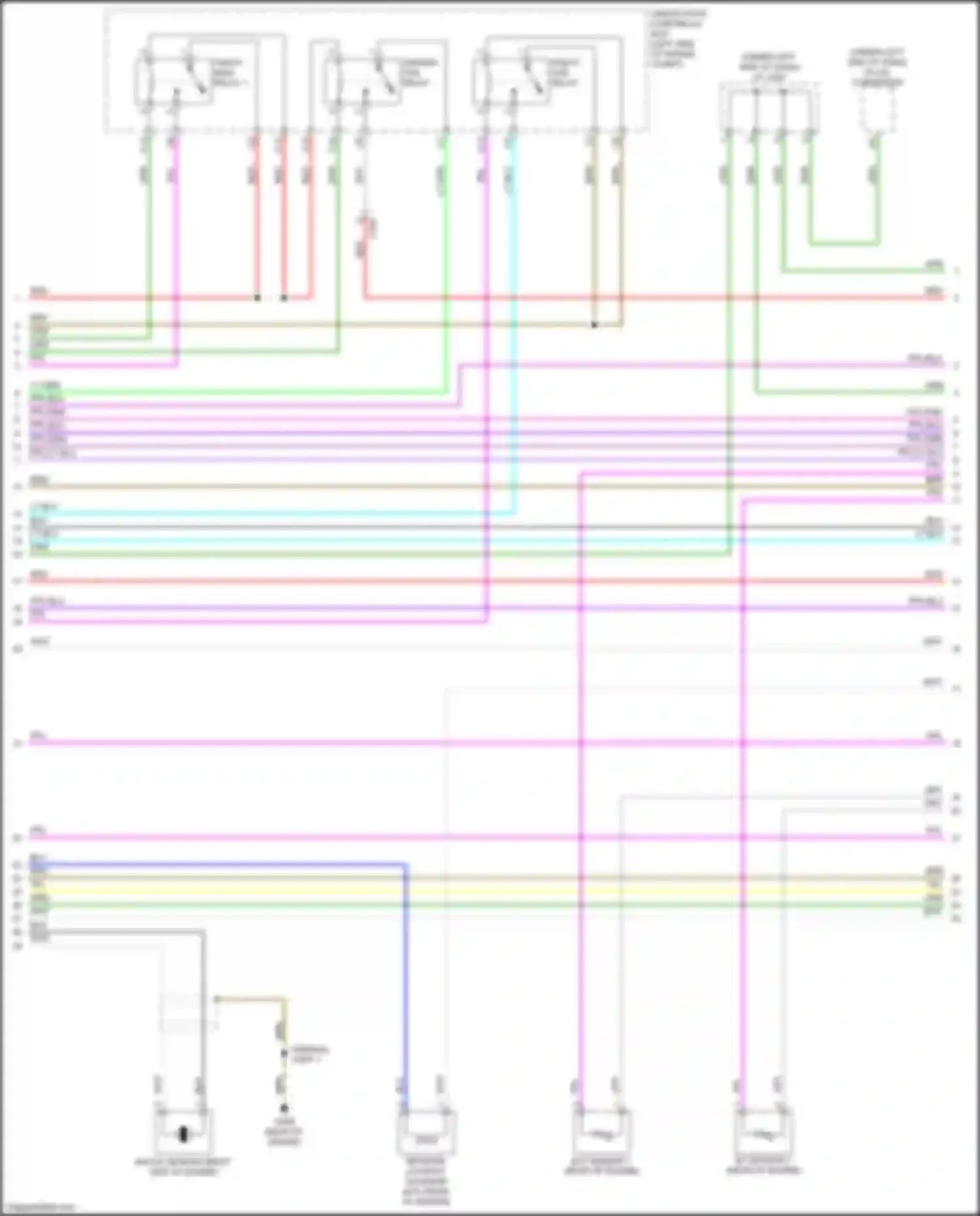 Integra Acura IV (2022-2024): Wiring diagram engine performance 1.5l turbo (5 of 8)