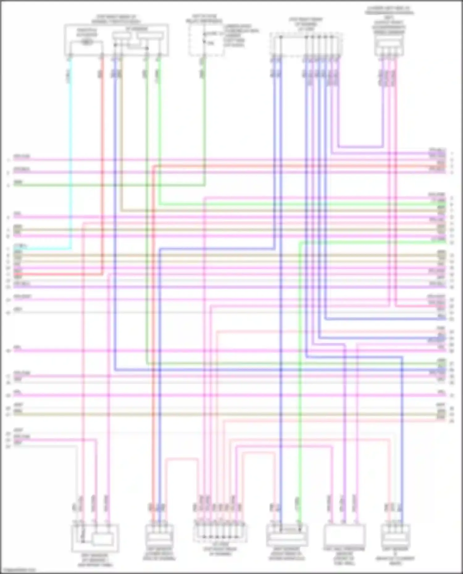 Integra Acura IV (2022-2024): Wiring diagram engine performance 1.5l turbo (7 of 8)