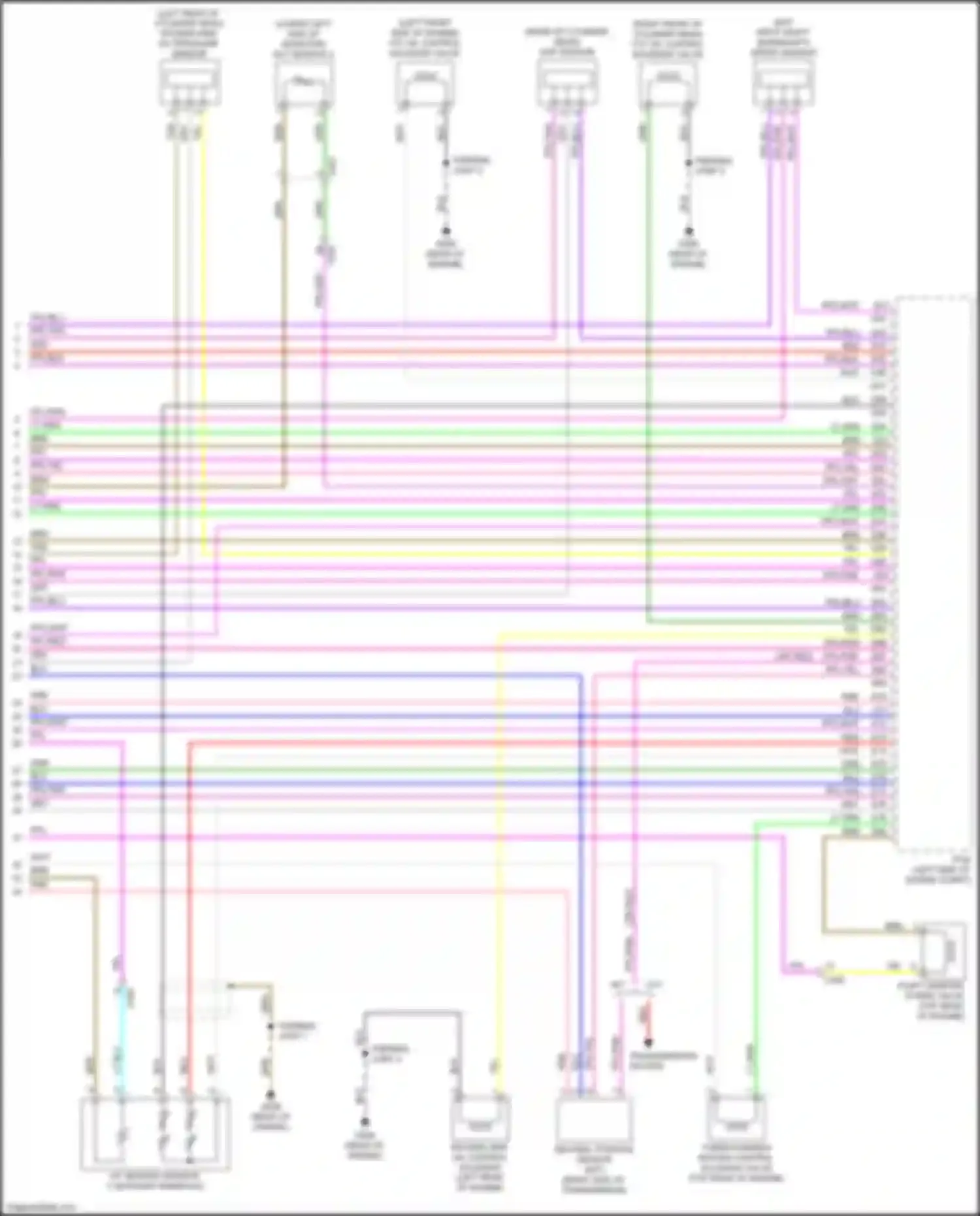Integra Acura IV (2022-2024): Wiring diagram engine performance 1.5l turbo (8 of 8)